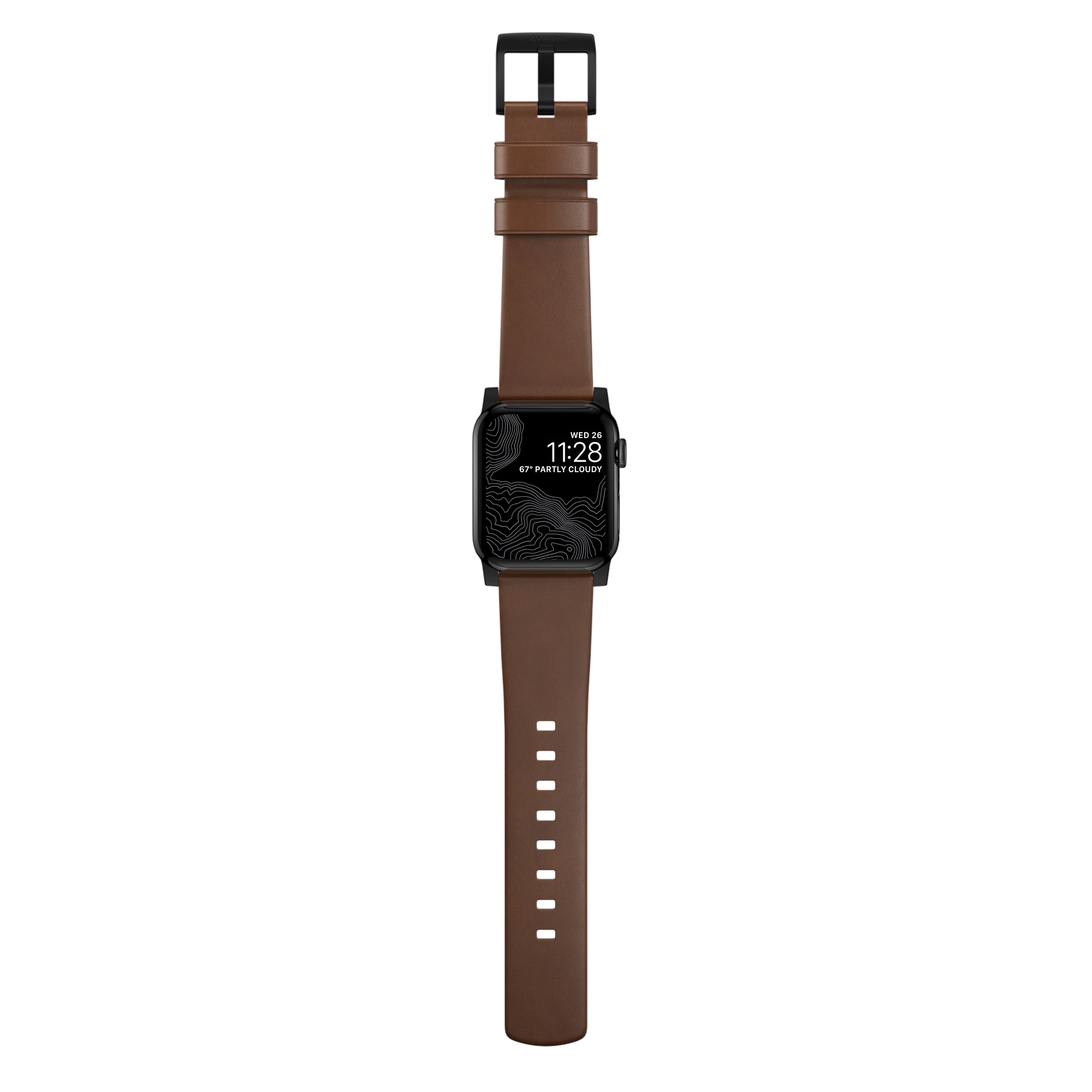 Nomad Modern Leather Band for Apple Watch Ultra 3 / 2 / 1 - 49mm