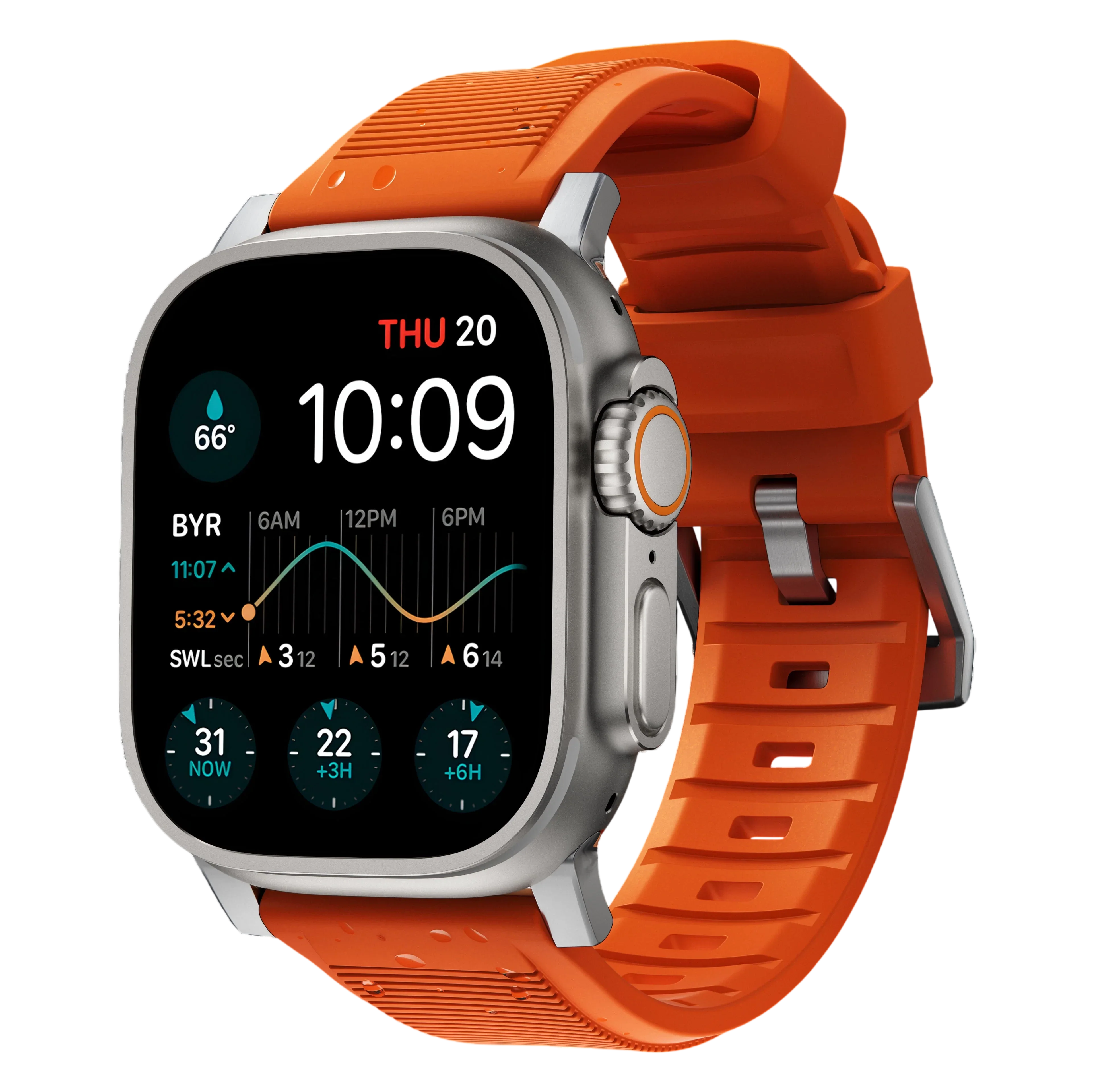 Nomad Rugged Band for Apple Watch 49mm / 46mm / 45mm