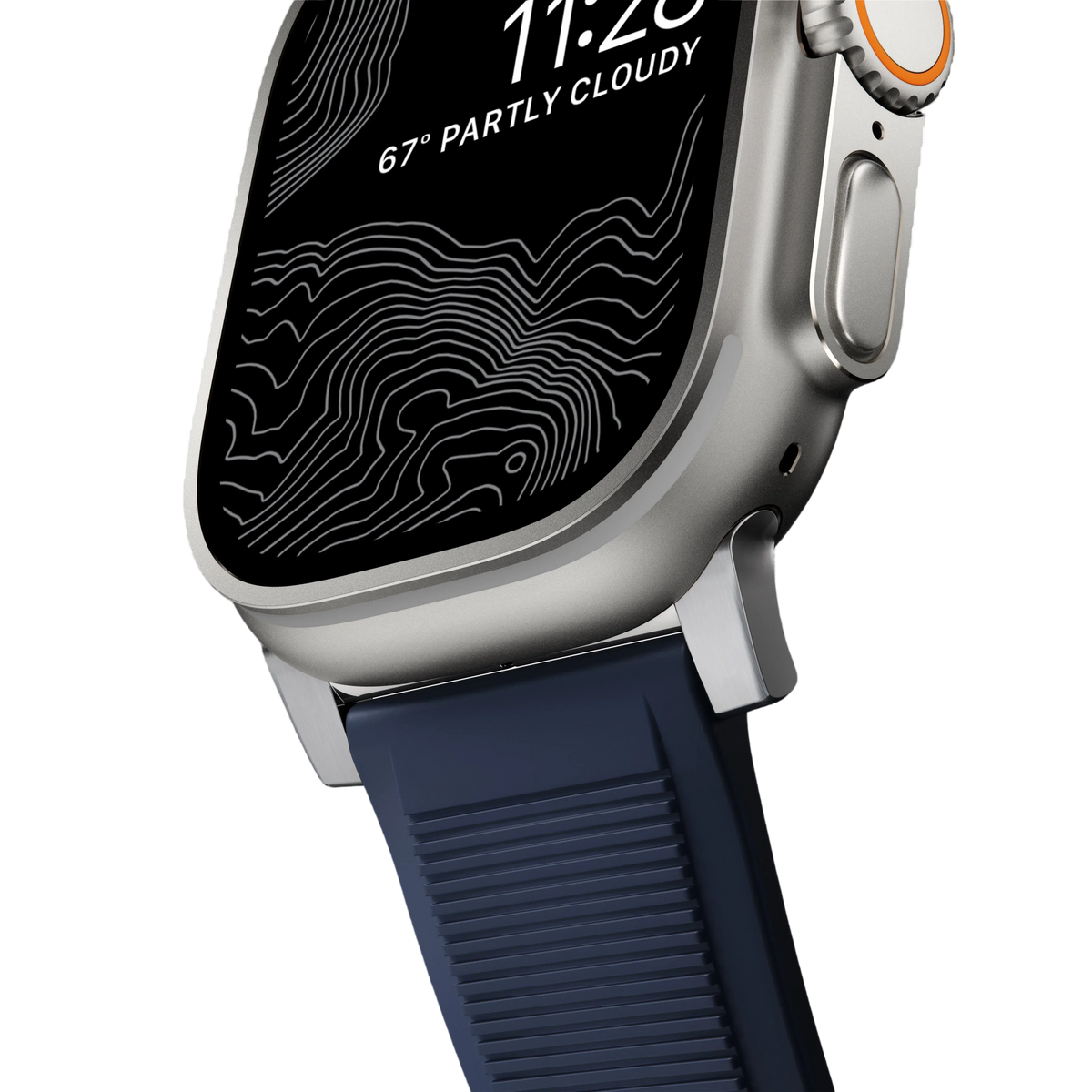 Nomad Rugged Band for Apple Watch Ultra 49mm - Atlantic Blue