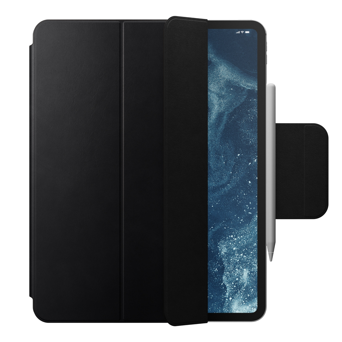 Nomad Modern Leather Folio Case for iPad Pro 13" (M5 / M4) - Black #color_black