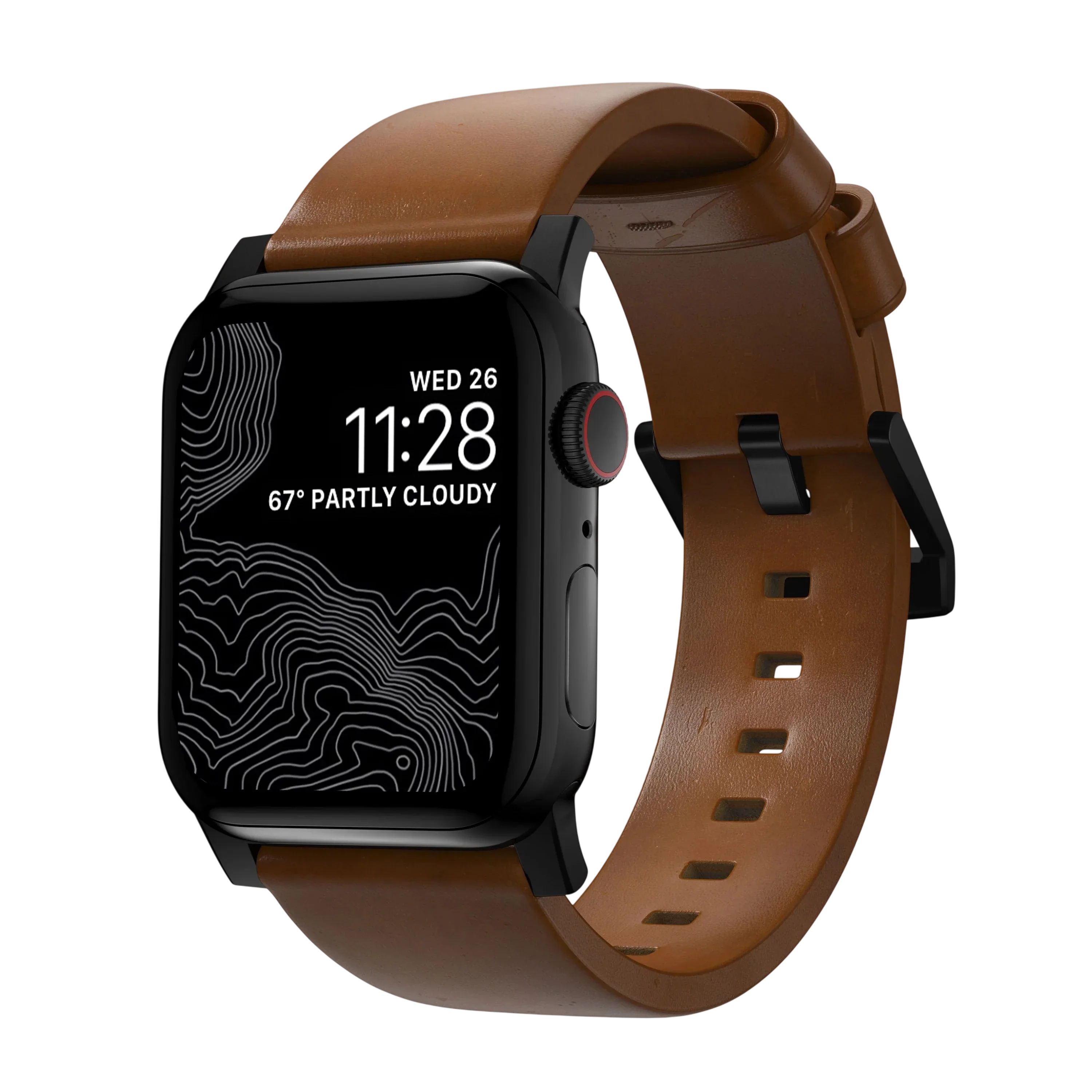 Nomad Modern Leather Band for Apple Watch Ultra 3 / 2 / 1 - 49mm