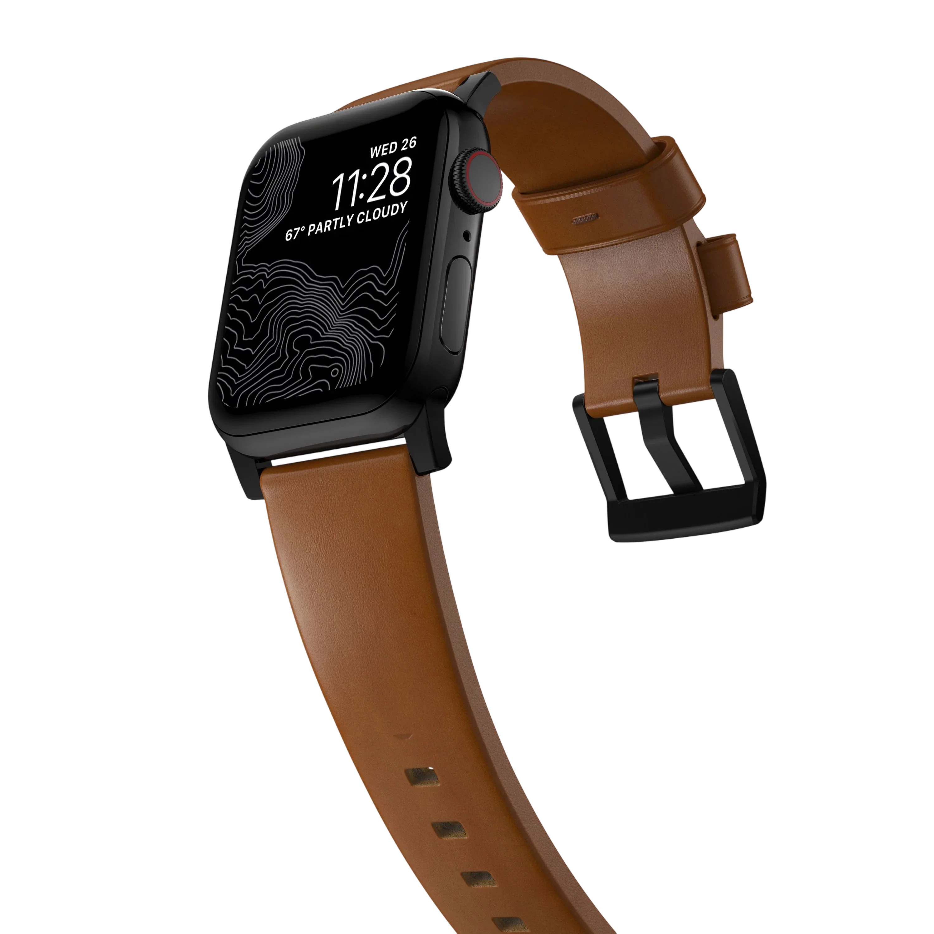 Nomad Modern Leather Band for Apple Watch Ultra 3 / 2 / 1 - 49mm