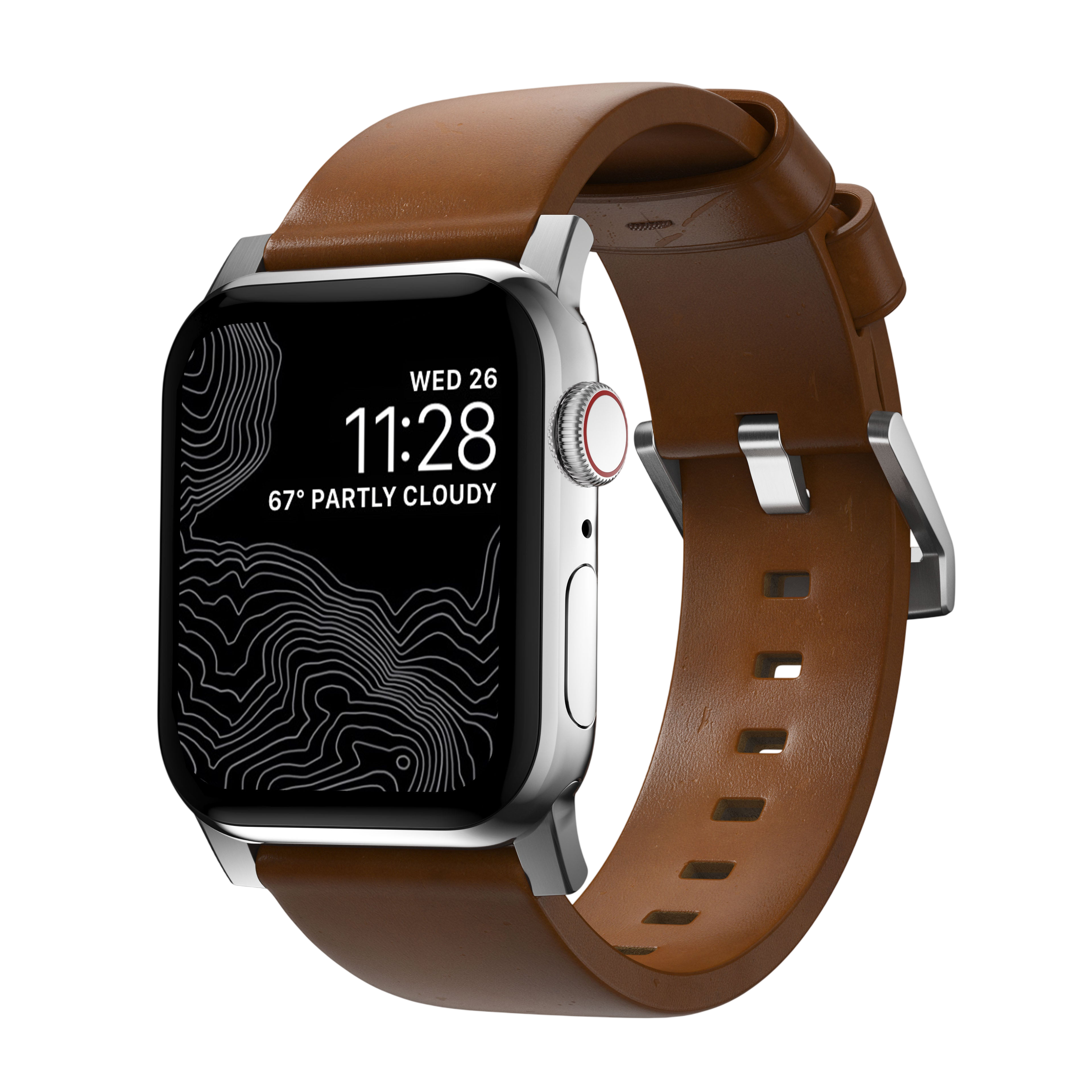 Nomad Modern Leather Band for Apple Watch Ultra 3 / 2 / 1 - 49mm