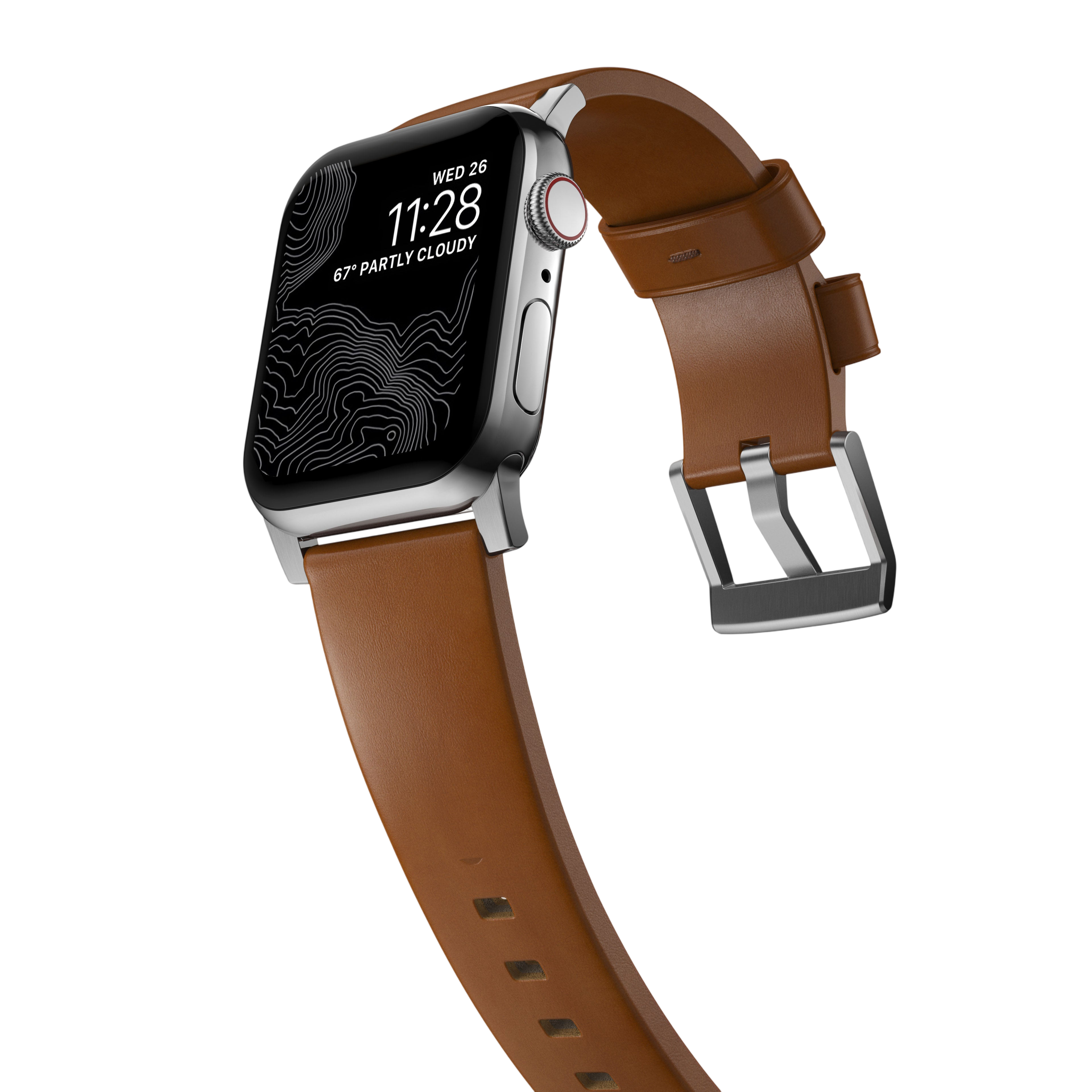 Nomad Modern Leather Band for Apple Watch Ultra 3 / 2 / 1 - 49mm