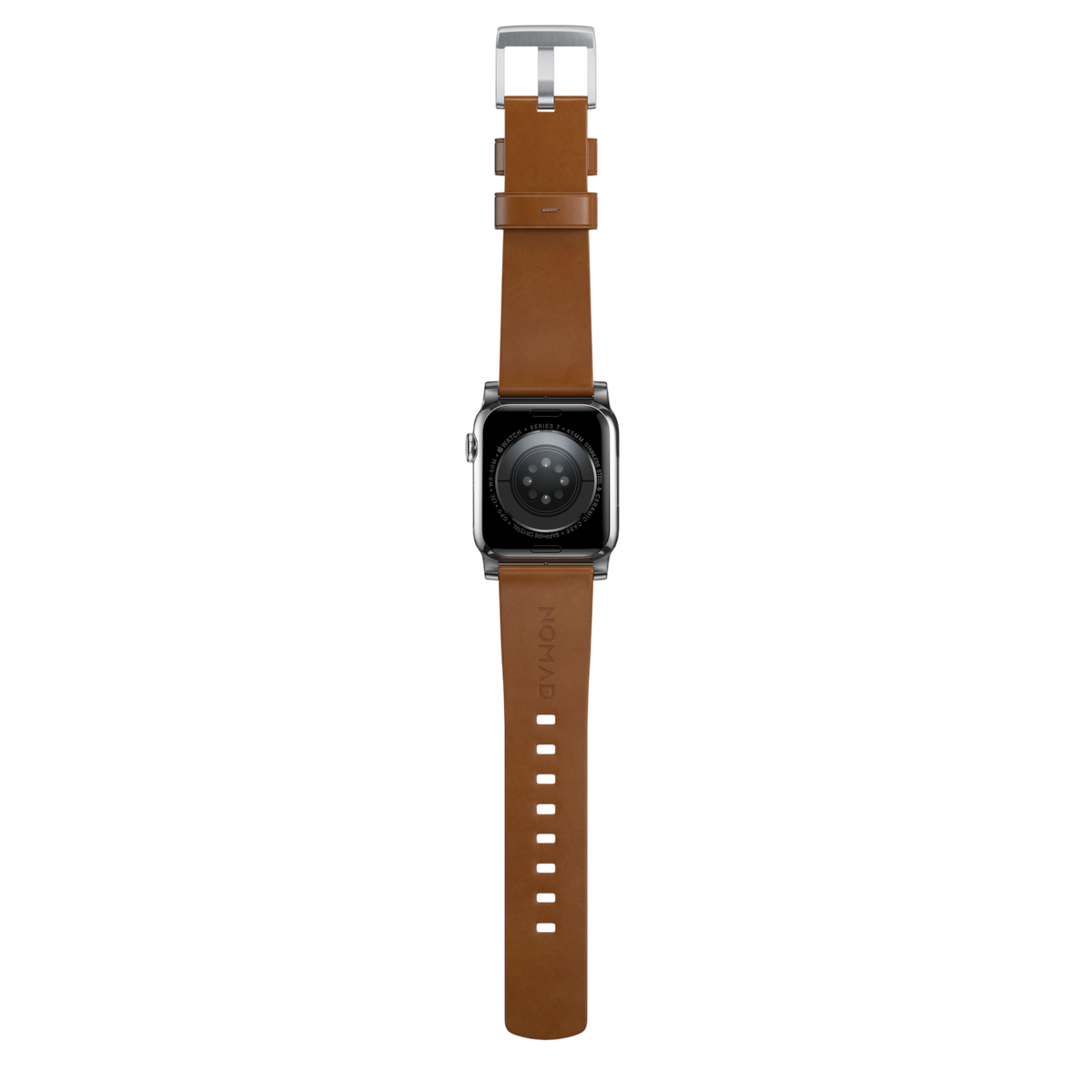 Nomad Modern Leather Band for Apple Watch Ultra 3 / 2 / 1 - 49mm - English Tan #color_english-tan