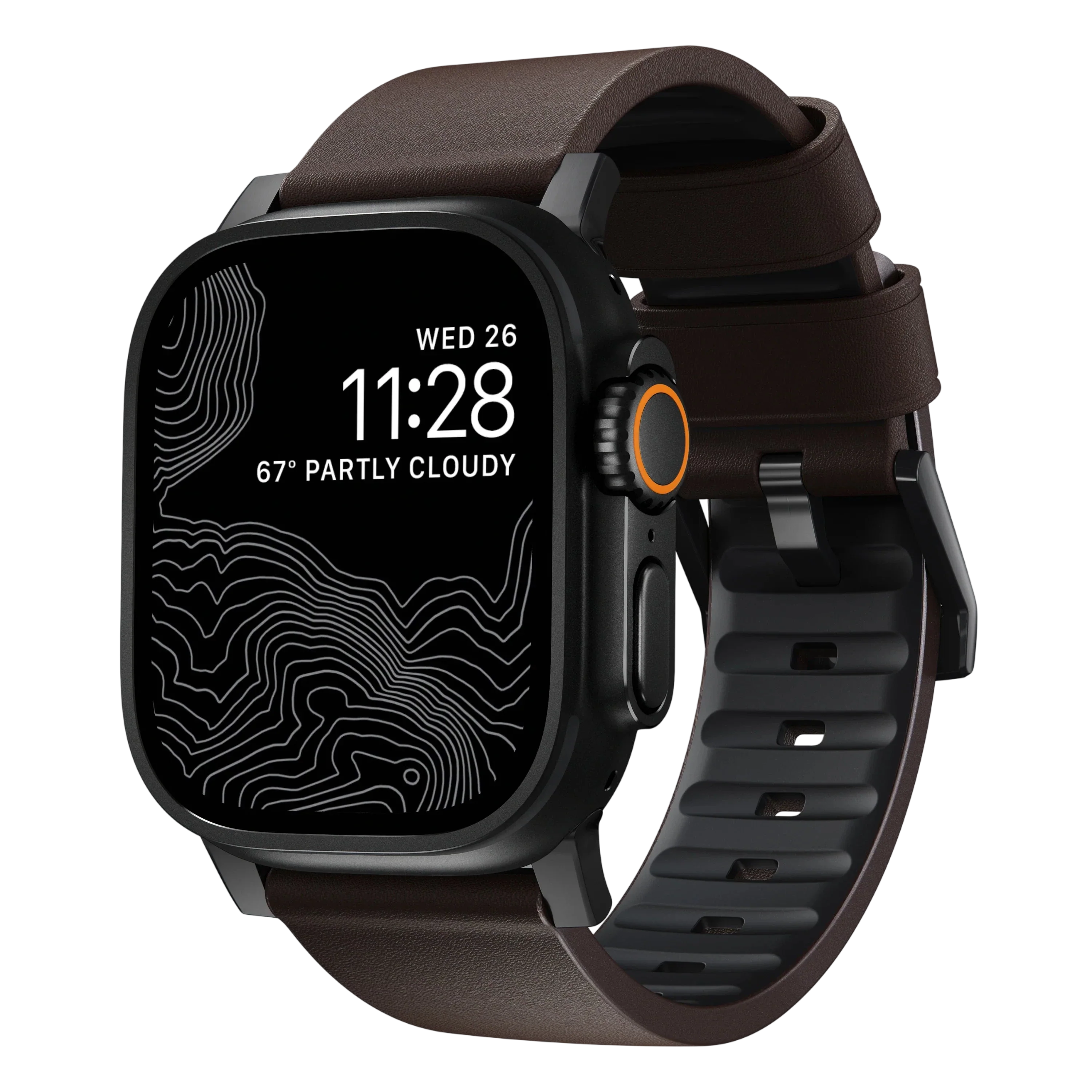 Nomad Active Band Pro Leather Band for Apple Watch 49mm / 46mm / 45mm