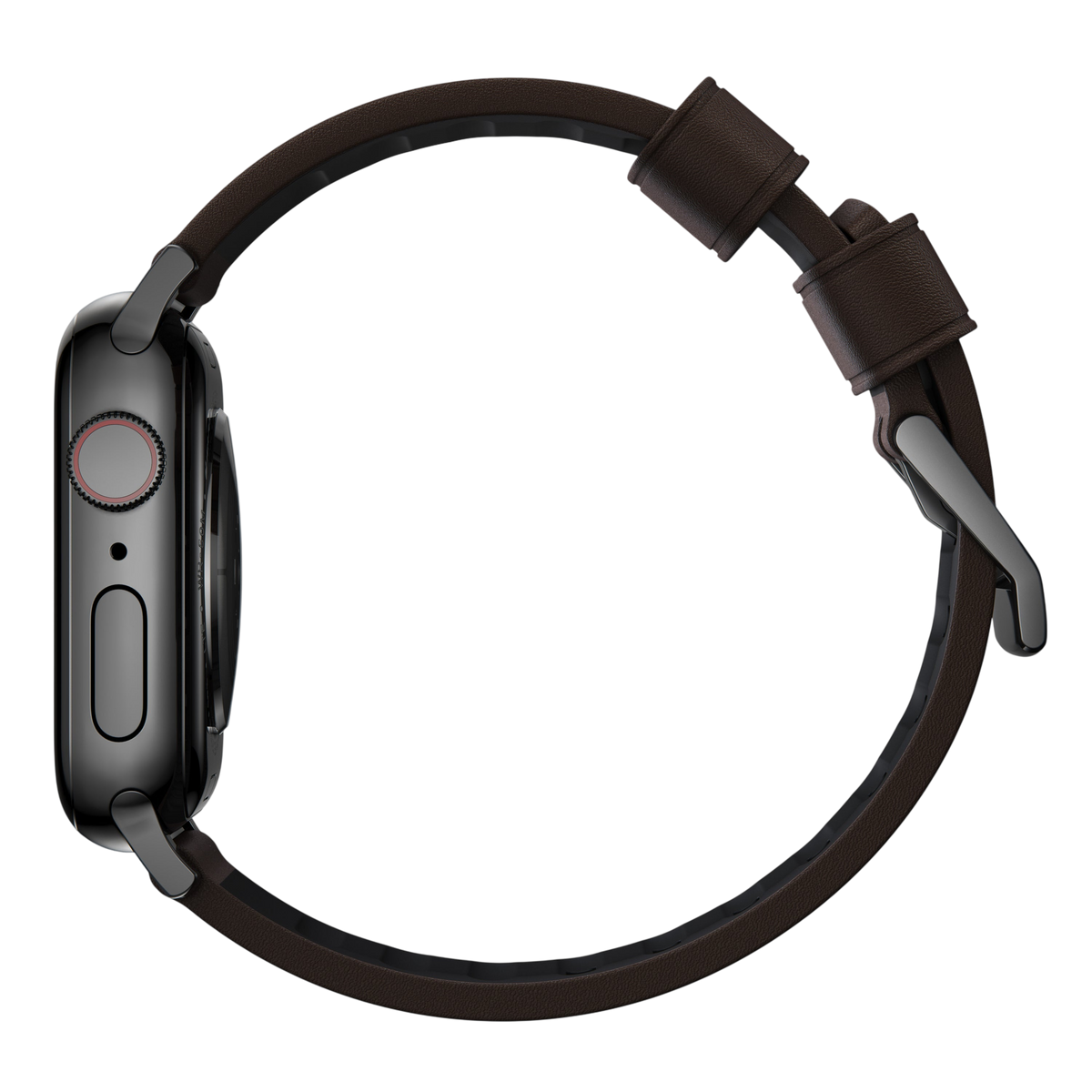 Nomad Active Band Pro Leather Band for Apple Watch 49mm / 46mm / 45mm - Rustic Brown