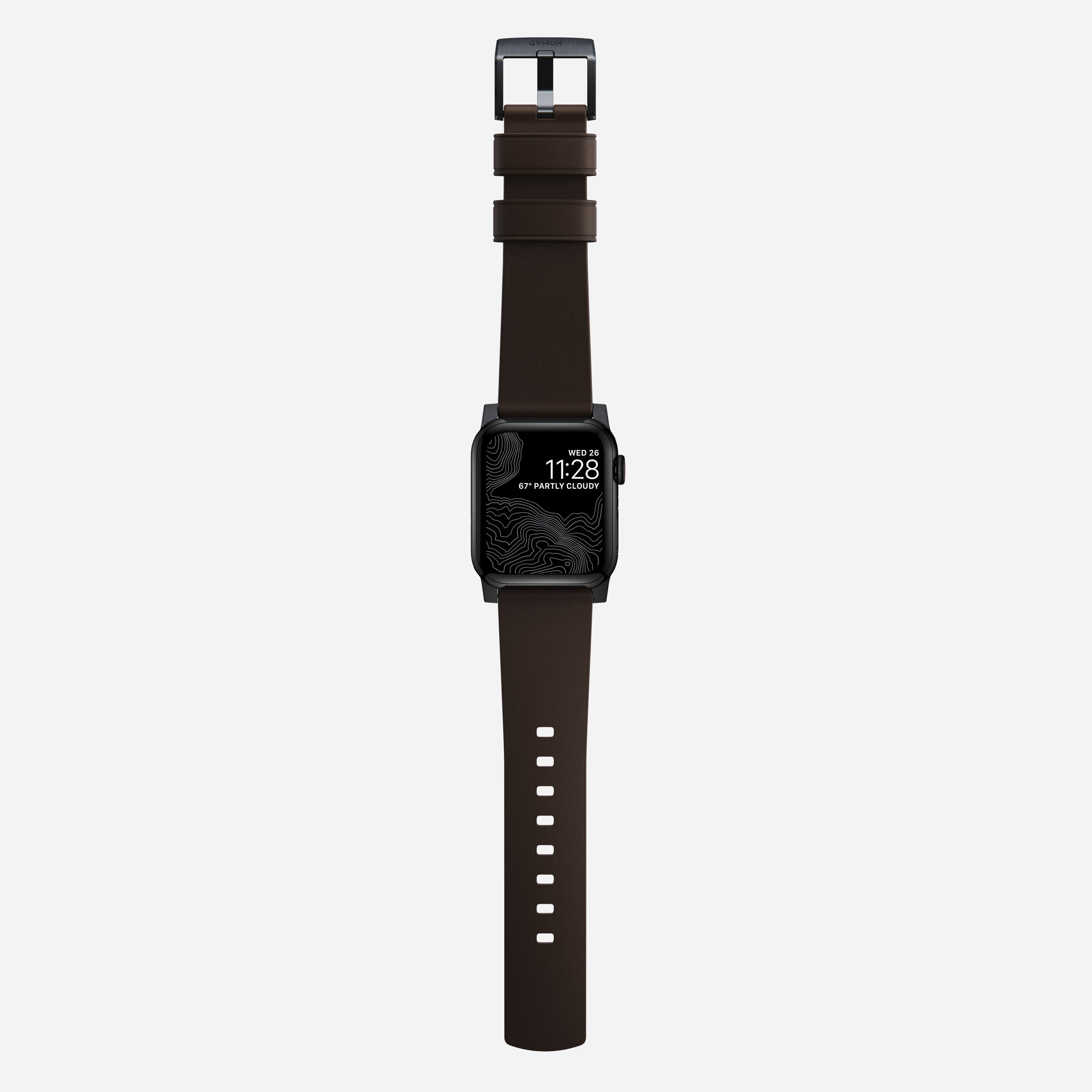 حزام نوماد أكتيف برو الجلد لساعات آبل 49mm / 46mm / 45mm