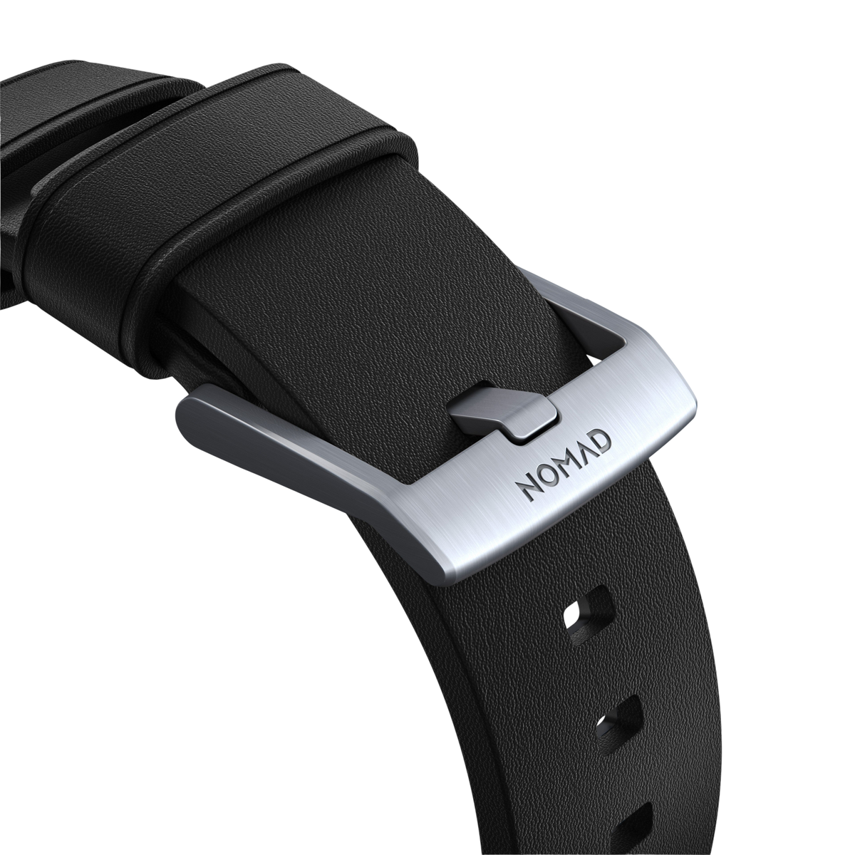 Nomad Active Band Pro Leather Band for Apple Watch 49mm / 46mm / 45mm - Black