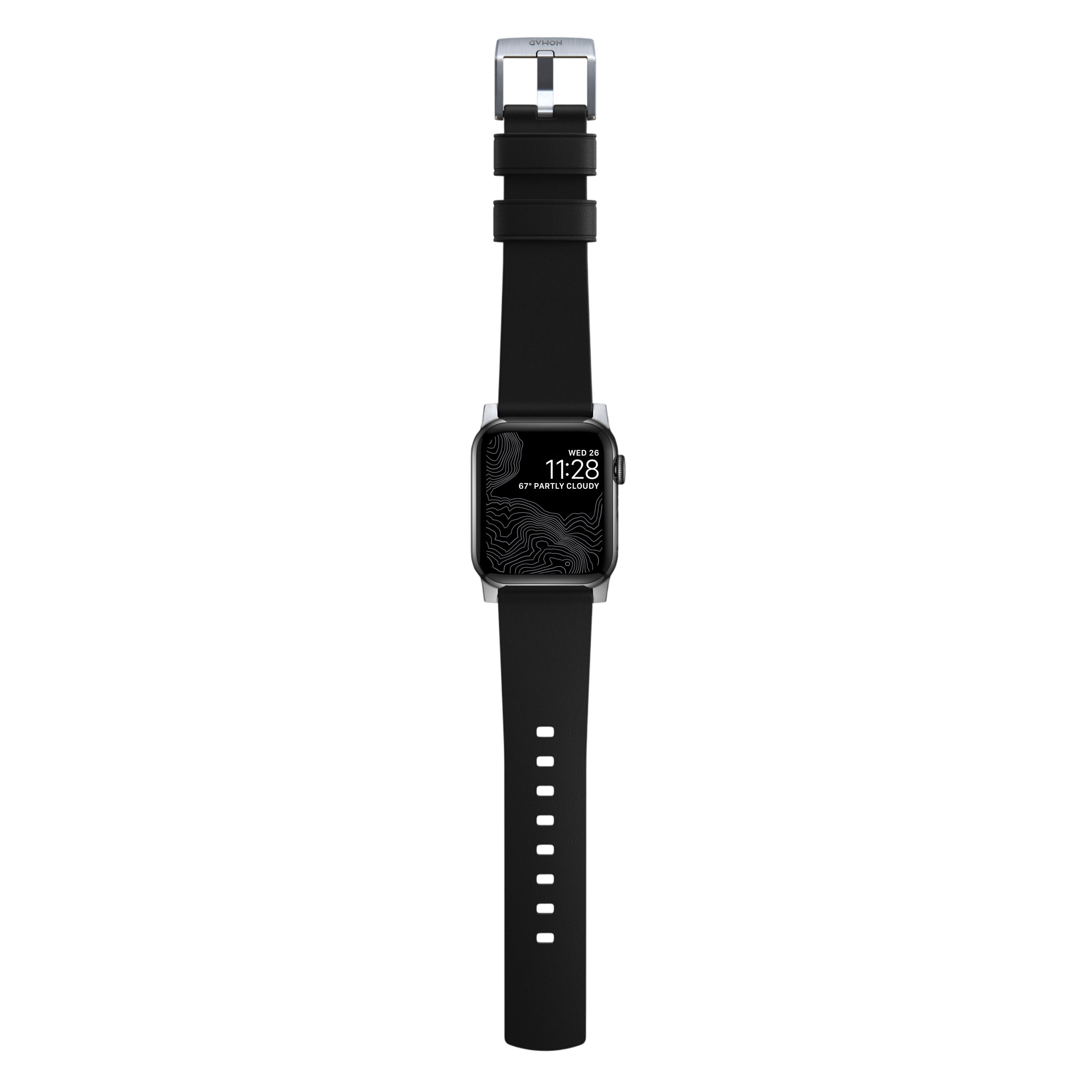 حزام نوماد أكتيف برو الجلد لساعات آبل 49mm / 46mm / 45mm