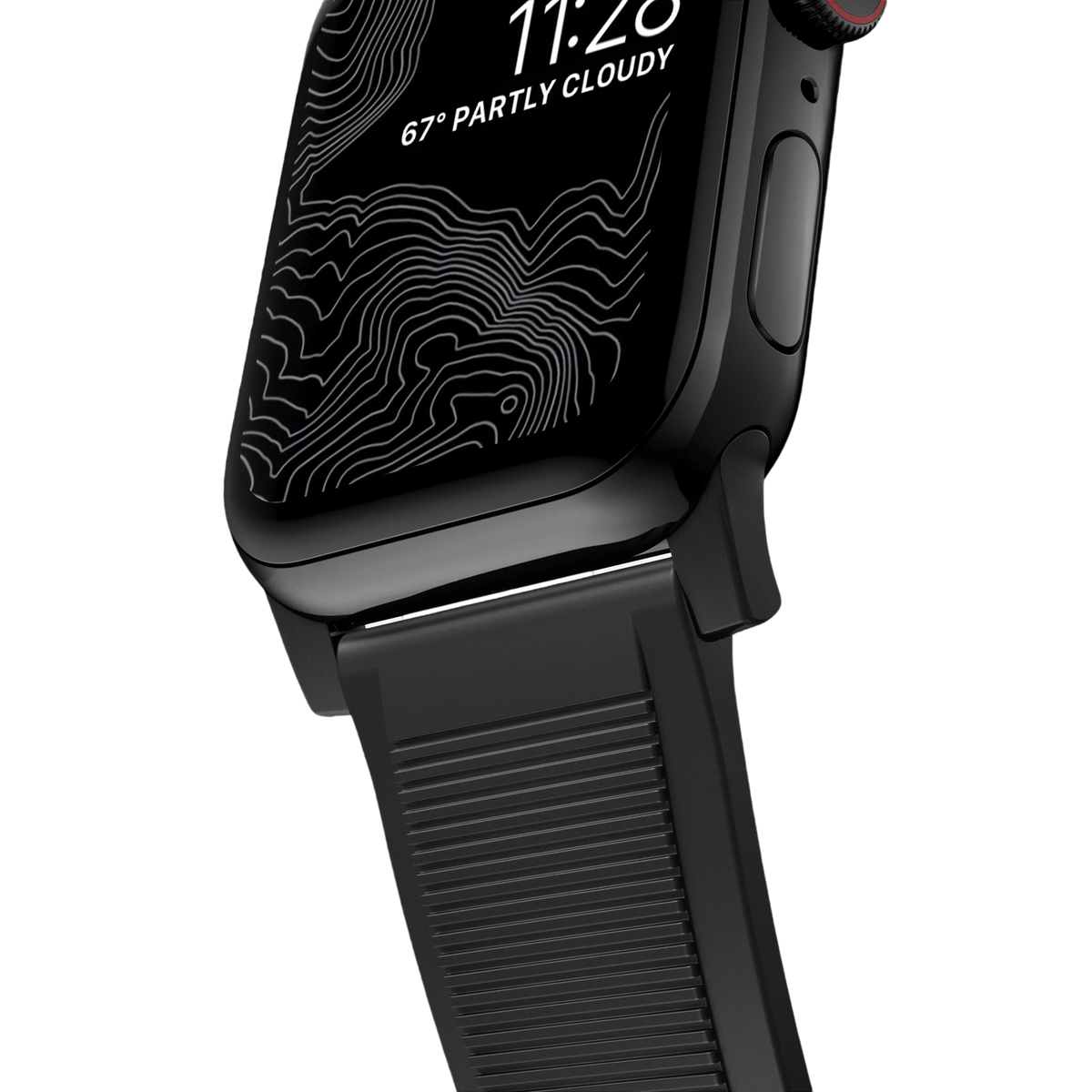 Nomad Rugged Band for Apple Watch Ultra 49mm - Black