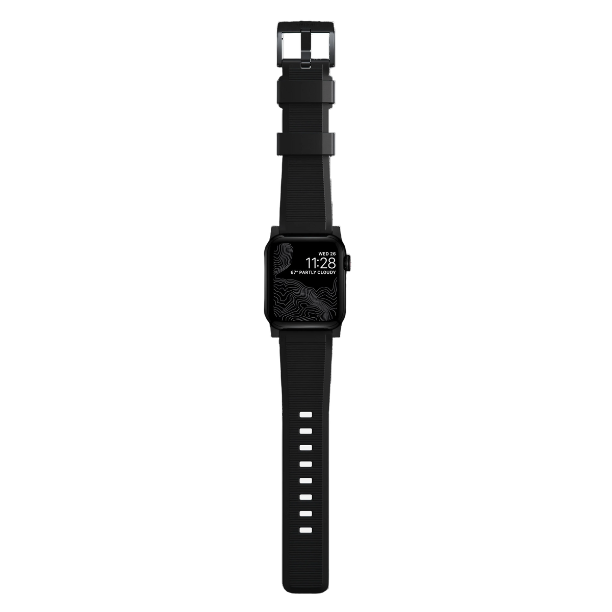 Nomad Rugged Band for Apple Watch Ultra 49mm - Black