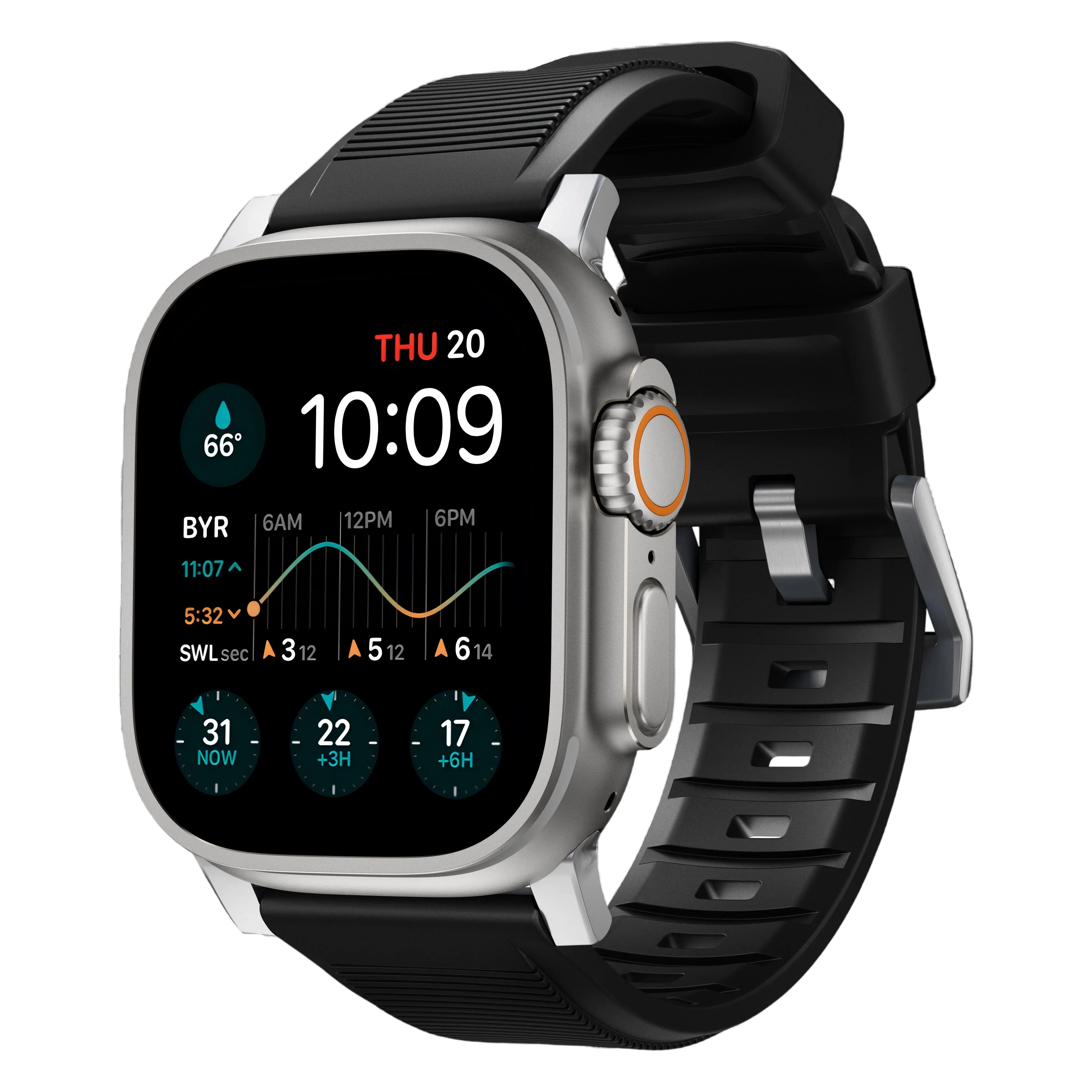 Nomad Rugged Band for Apple Watch 49mm / 46mm / 45mm