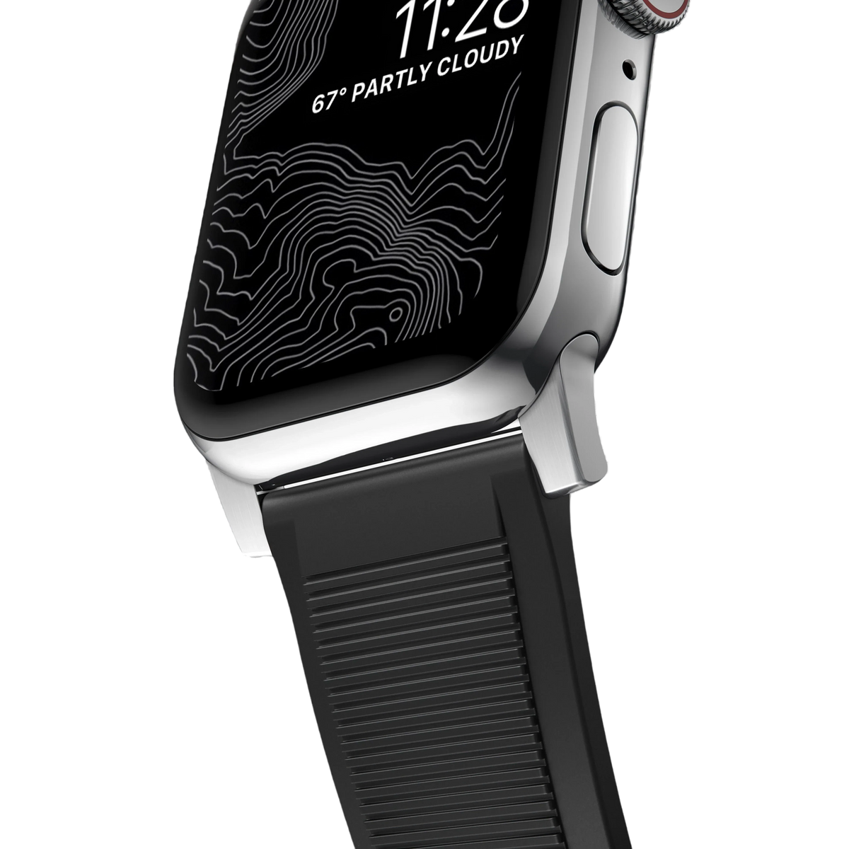 Nomad Rugged Band for Apple Watch Ultra 49mm - Black