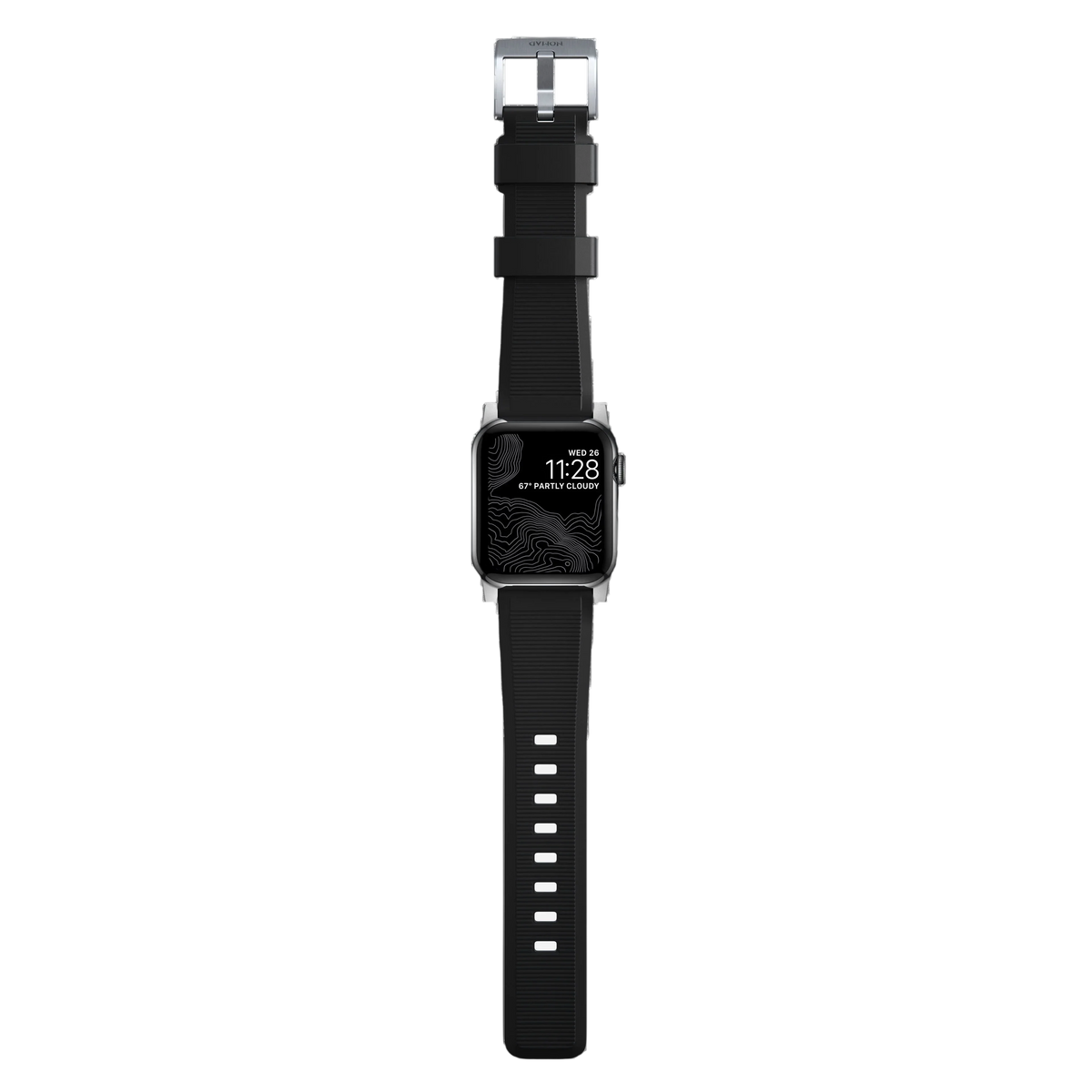Nomad Rugged Band for Apple Watch Ultra 49mm - Black