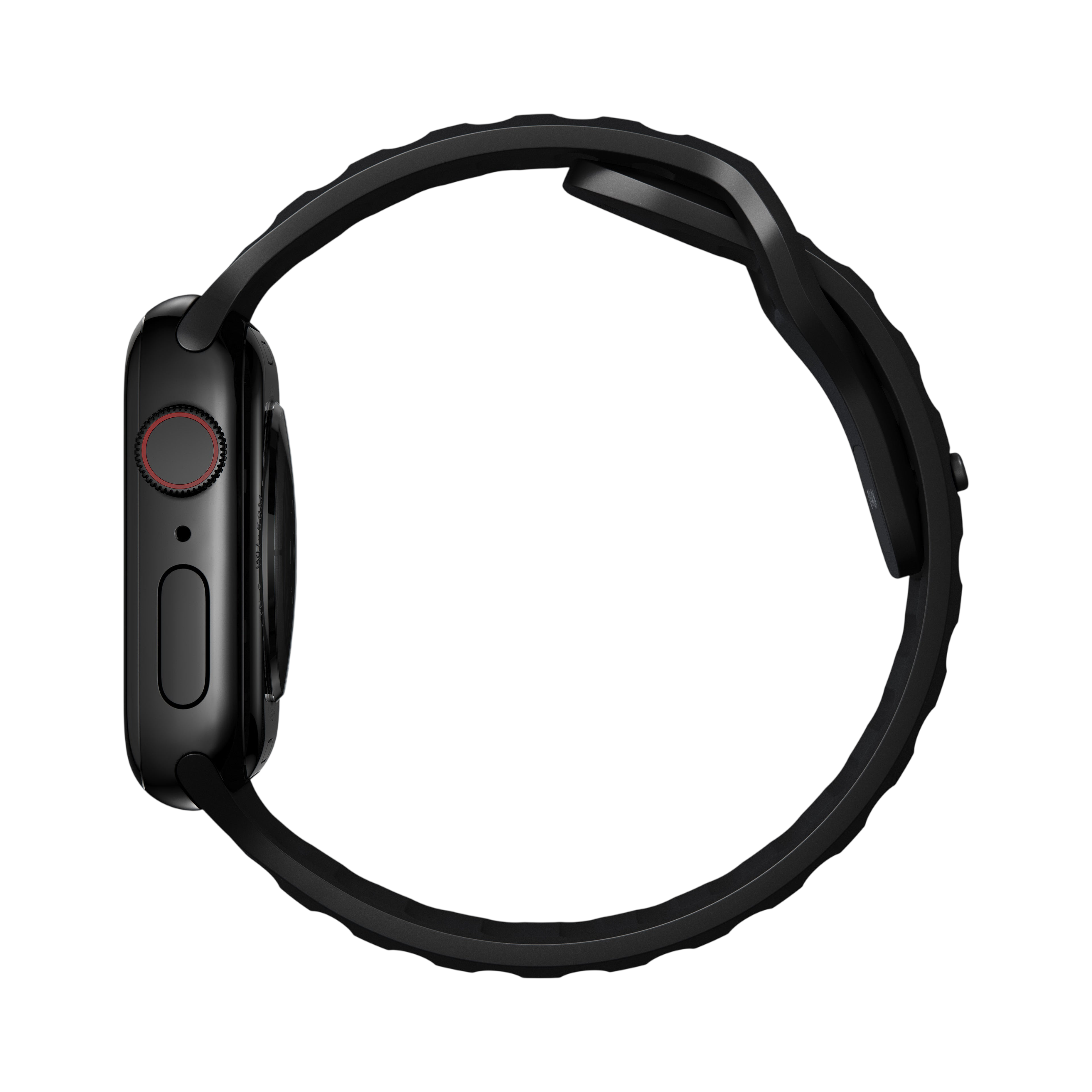 Nomad Waterproof Sport Band for Apple Watch 42mm / 41mm / 40mm - Black #color_black