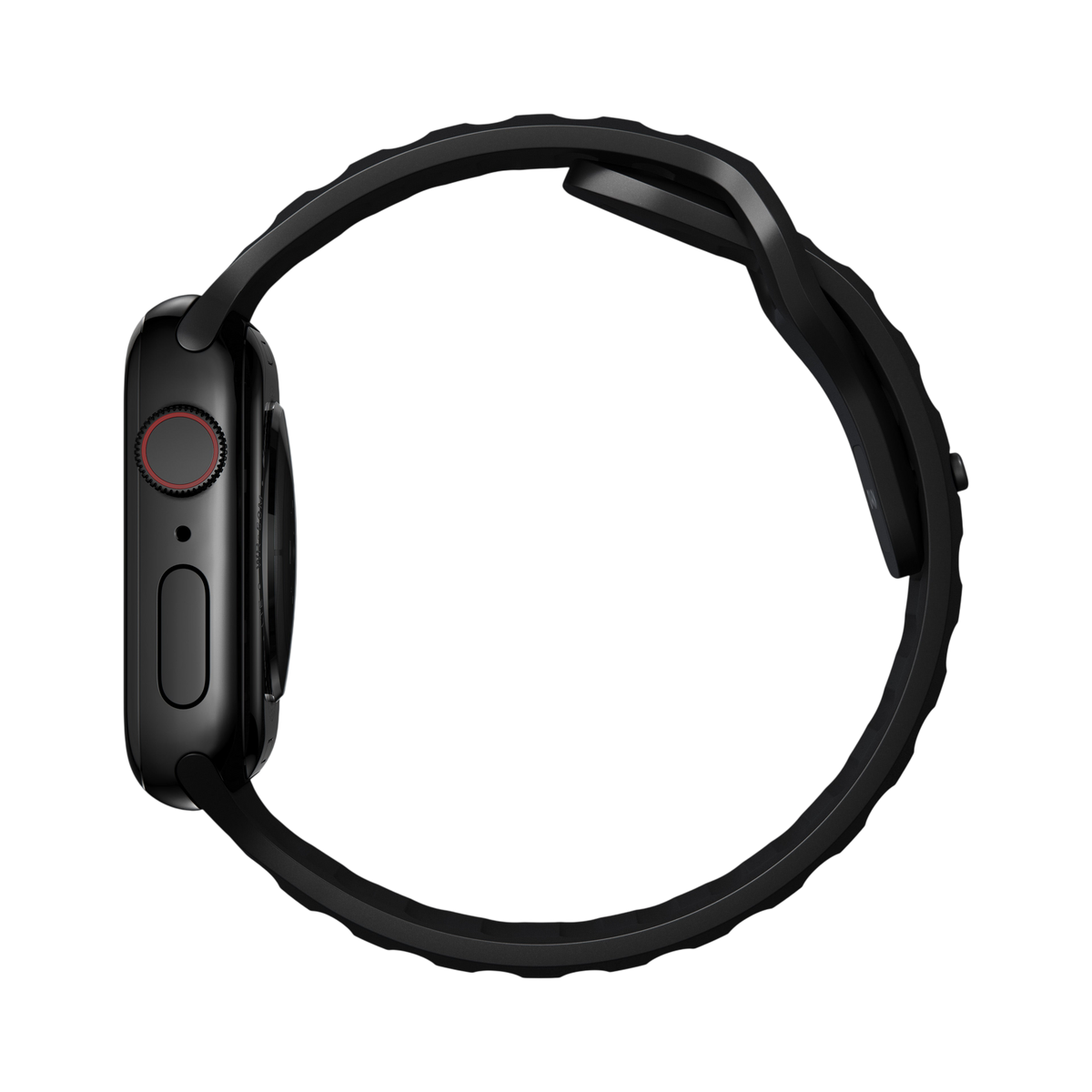 Nomad Waterproof Sport Band for Apple Watch 42mm / 41mm / 40mm - Black #color_black