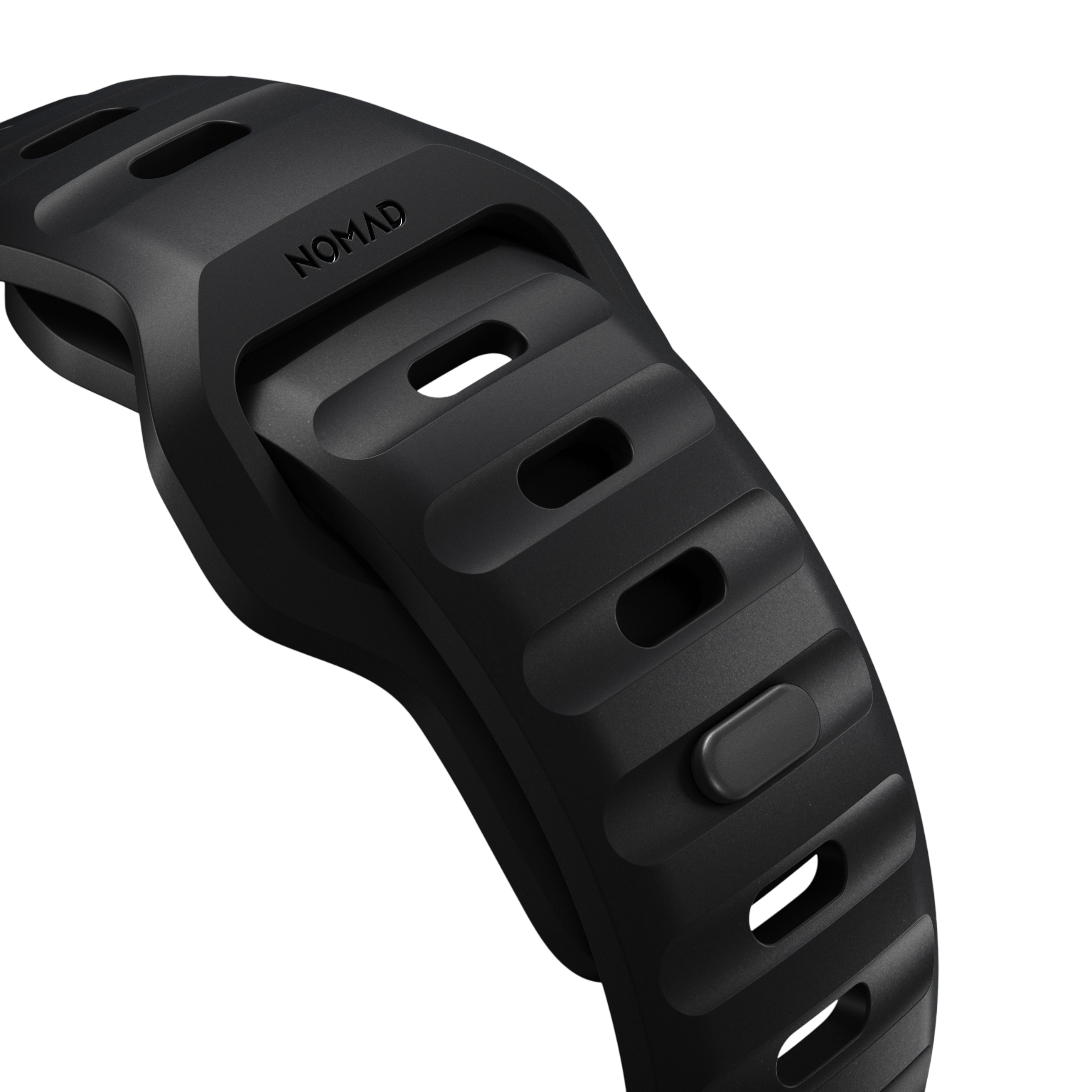 Nomad Waterproof Sport Band for Apple Watch 42mm / 41mm / 40mm - Black #color_black
