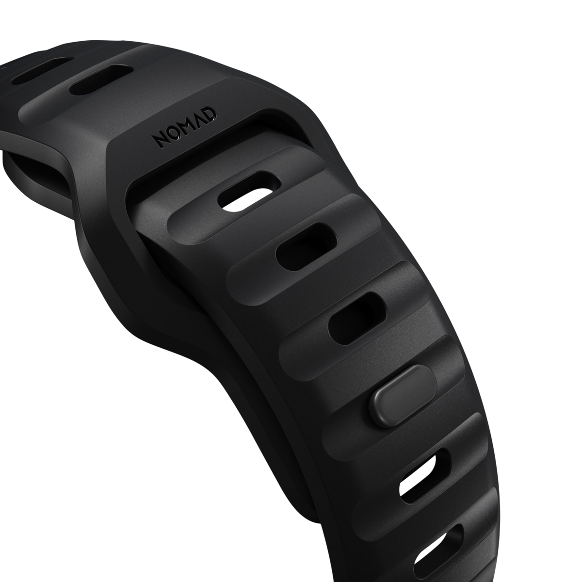 Nomad Waterproof Sport Band for Apple Watch 42mm / 41mm / 40mm - Black #color_black