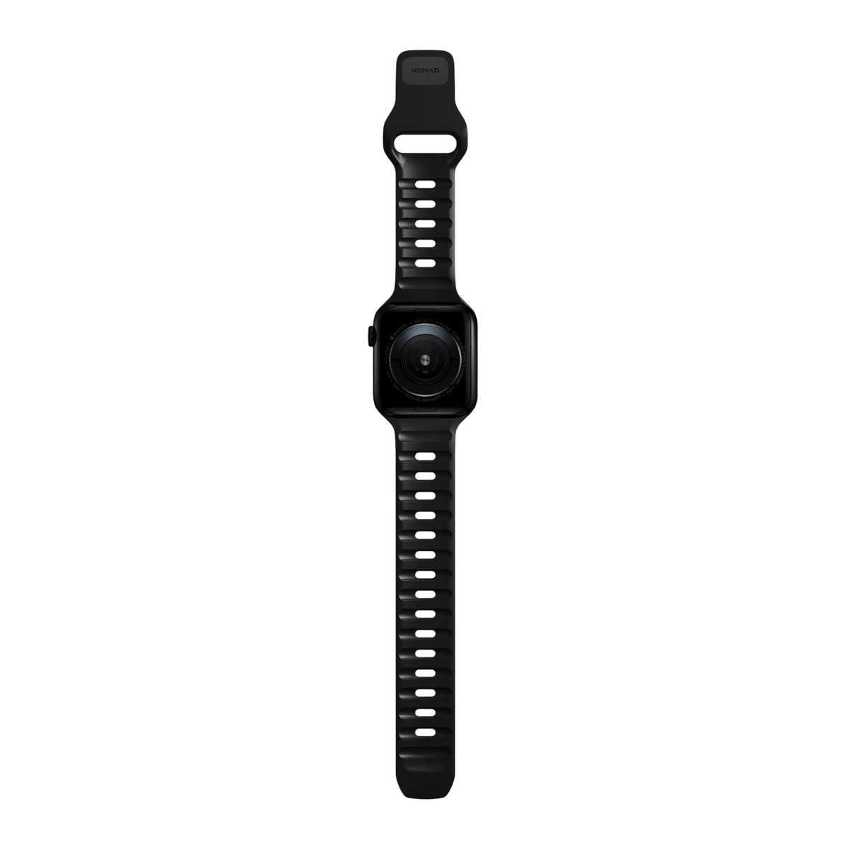 Nomad Waterproof Sport Band for Apple Watch 42mm / 41mm / 40mm - Black #color_black