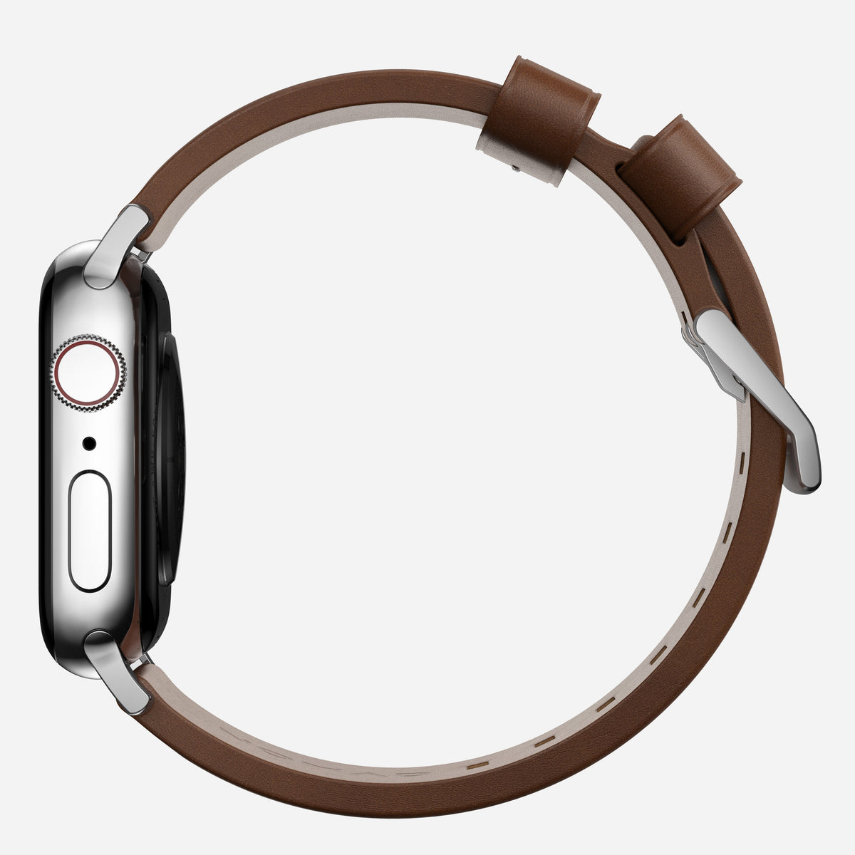 Nomad Modern Leather Band for Apple Watch Ultra 3 / 2 / 1 - 49mm - Brown #color_brown
