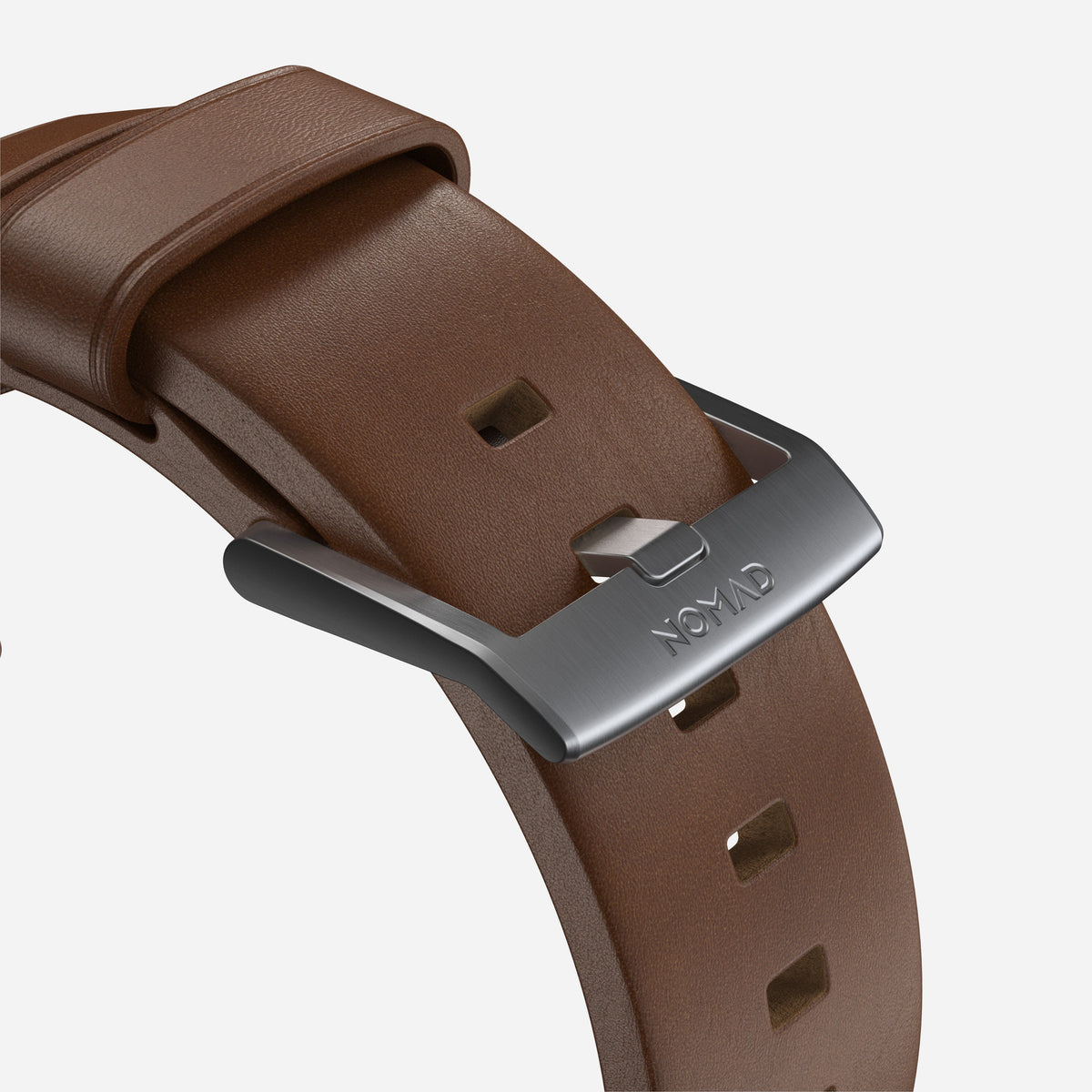 Nomad Modern Leather Band for Apple Watch Ultra 3 / 2 / 1 - 49mm - Brown #color_brown