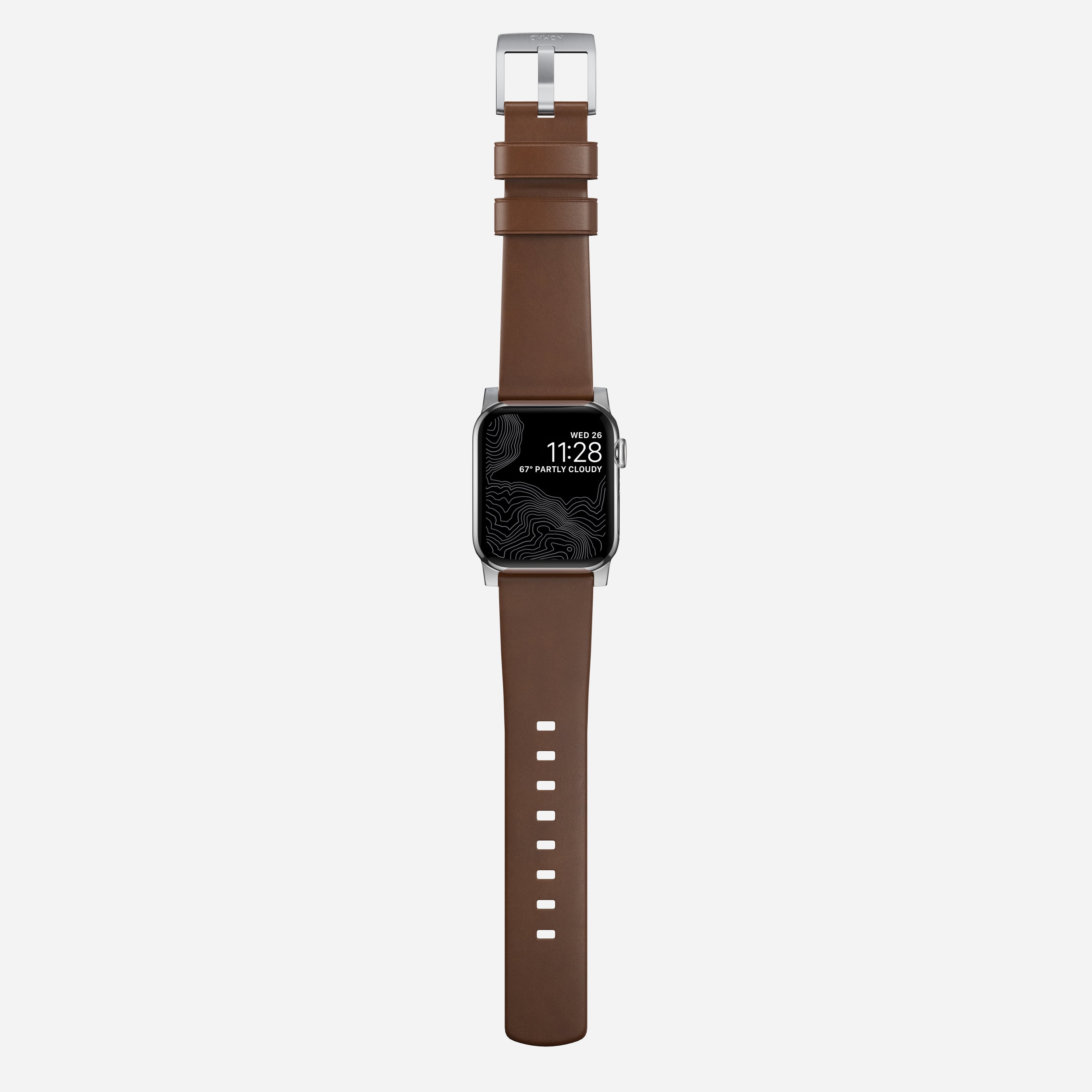 Nomad Modern Leather Band for Apple Watch Ultra 3 / 2 / 1 - 49mm