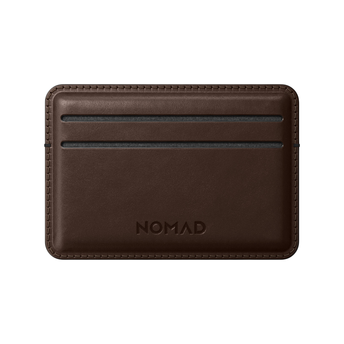 Nomad Card Wallet (Horween Leather) - Rustic Brown