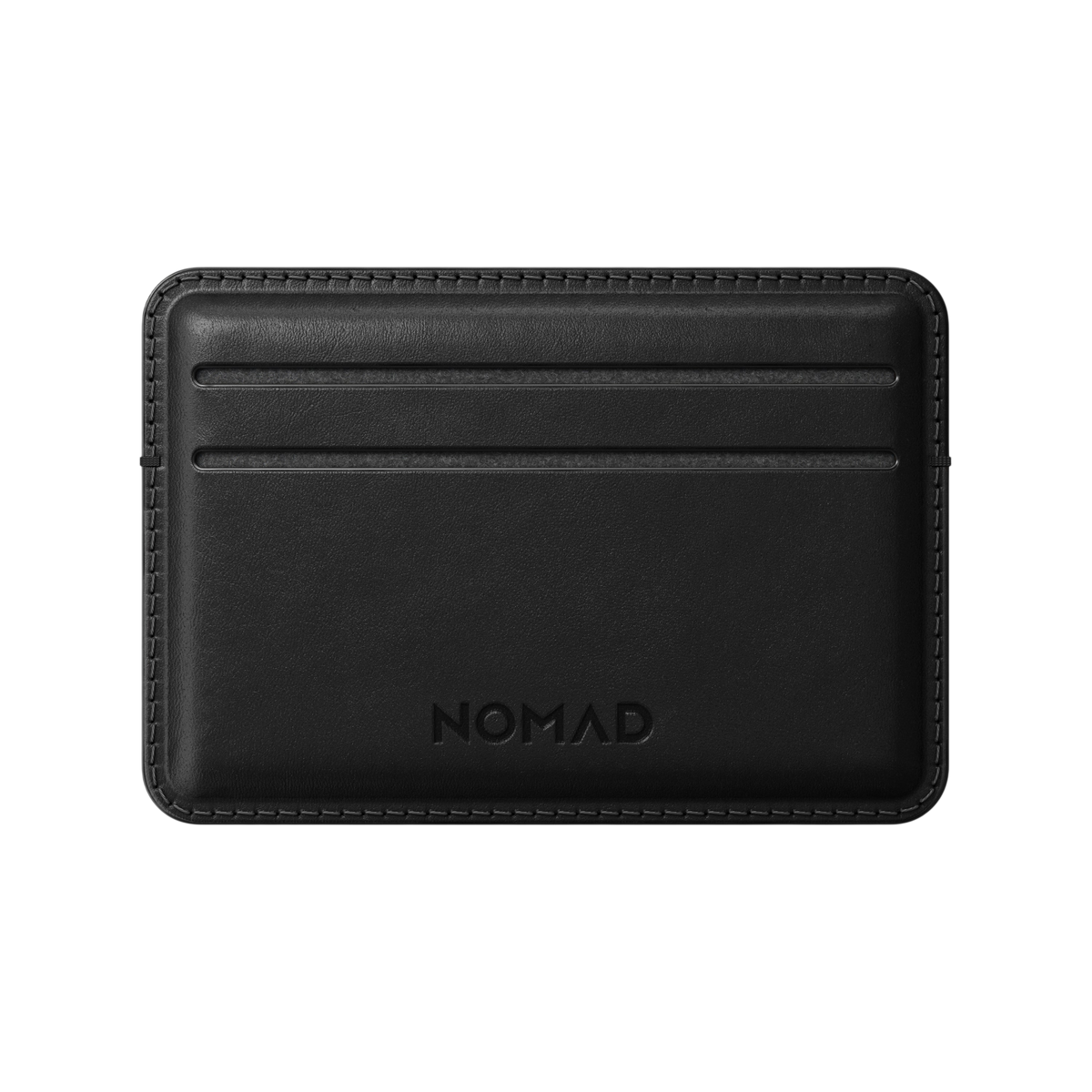 Nomad Card Wallet (Horween Leather) - Black #color_black