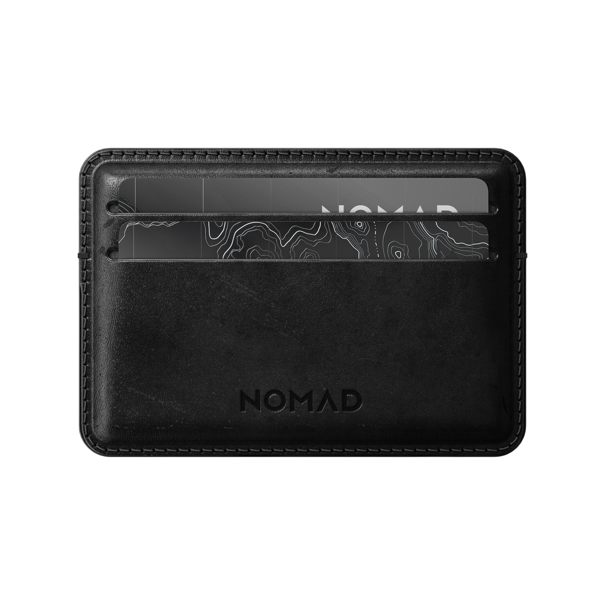 Nomad Card Wallet (Horween Leather) - Black