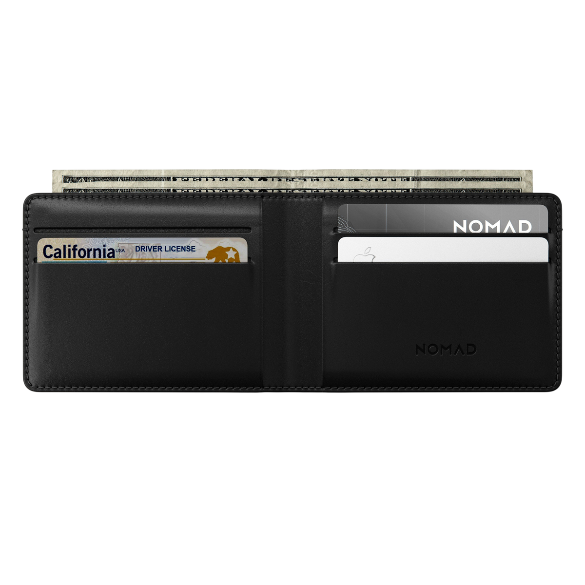 Nomad Bifold Wallet (Horween Leather) - Black #color_black