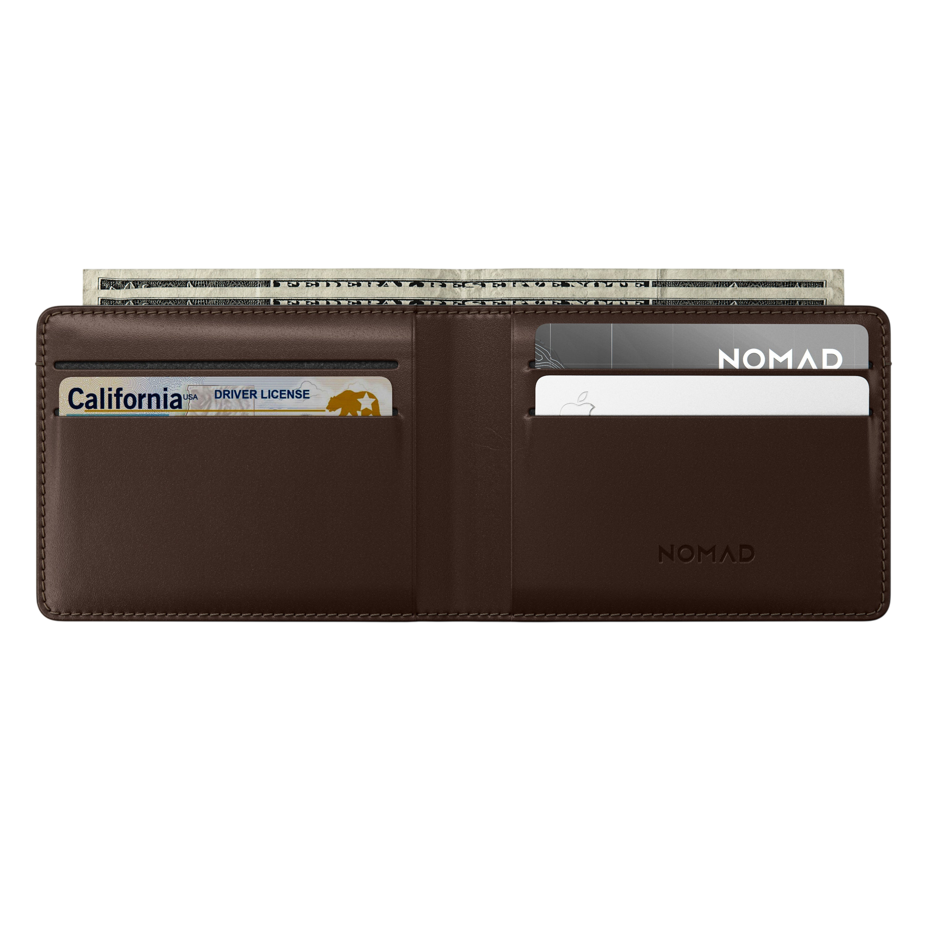 محفظة نوماد ثنائية الطي (جلد هوروين)