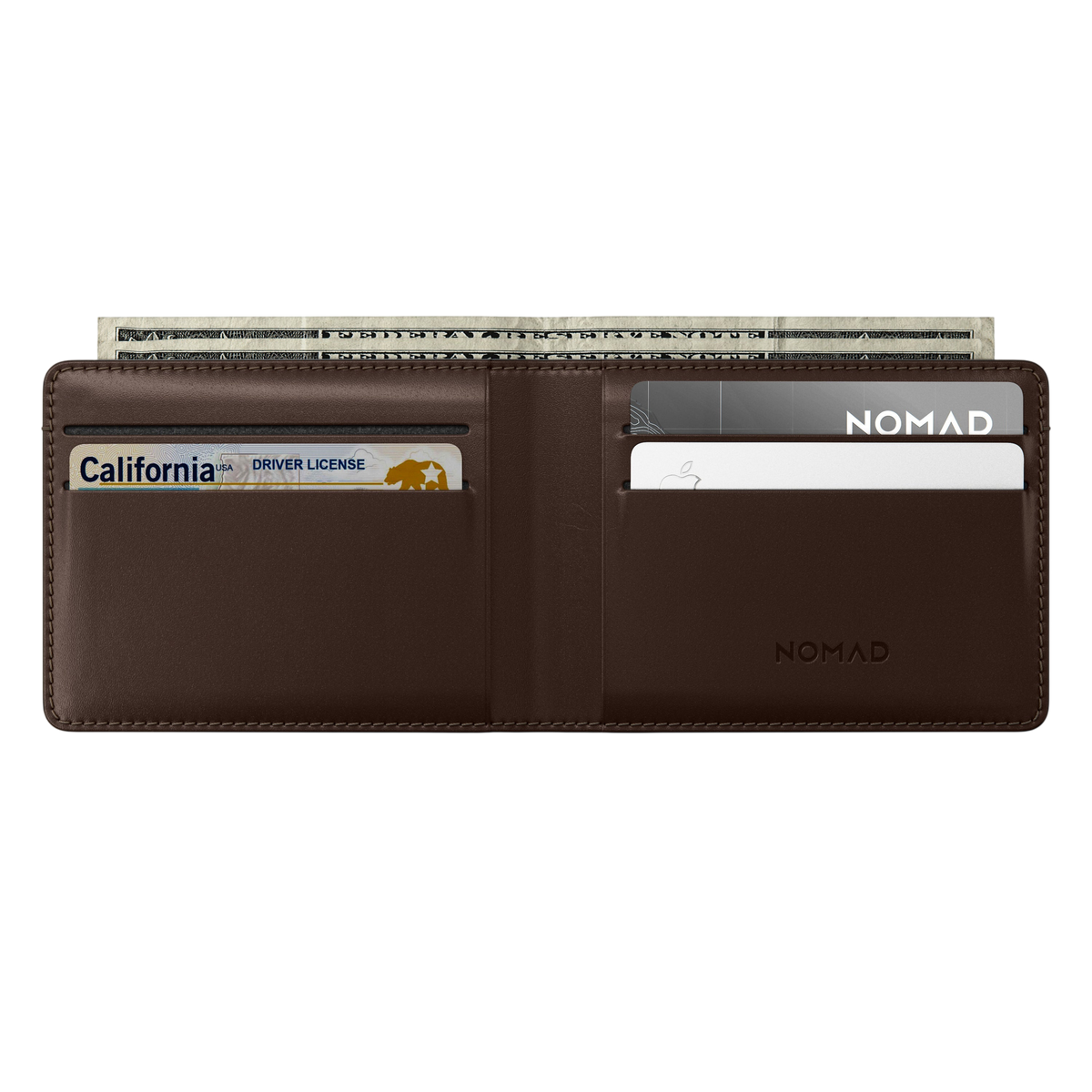 Nomad Bifold Wallet (Horween Leather) - Rustic Brown