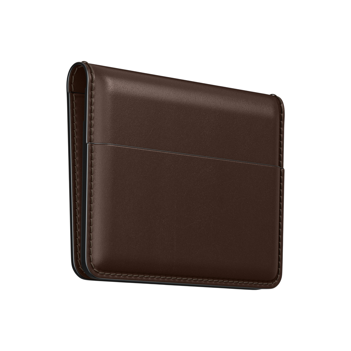 Nomad Card Wallet Plus (Horween Leather) - Rustic Brown