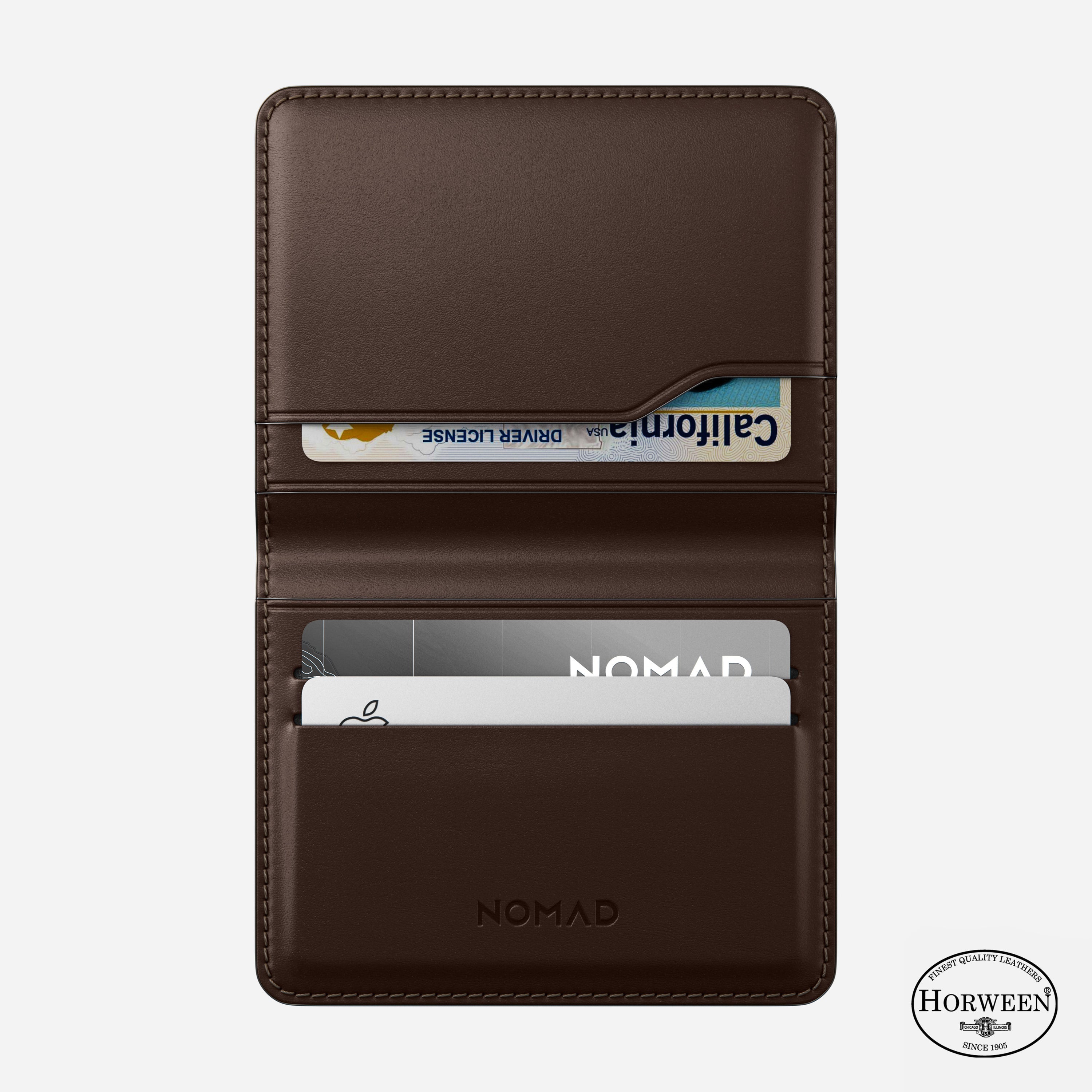 Nomad Card Wallet Plus (Horween Leather)