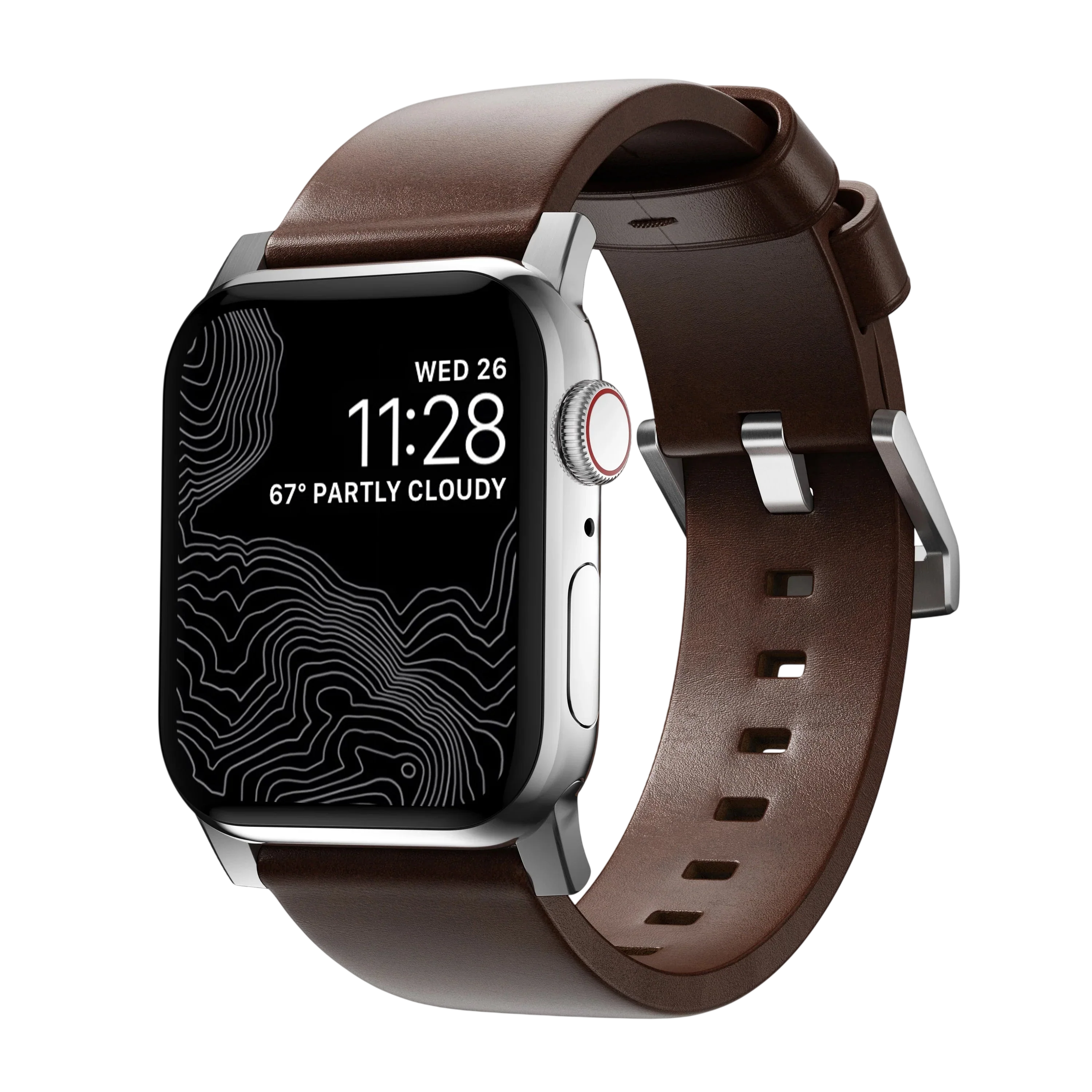 Nomad Modern Leather Band for Apple Watch Ultra 3 / 2 / 1 - 49mm