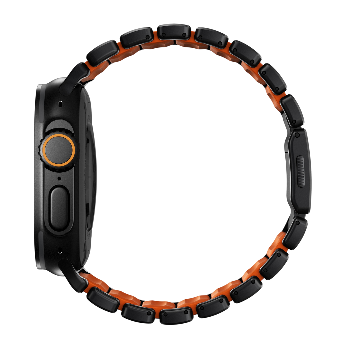 Nomad Stratos Band for Apple Watch Ultra 3 / 2 / 1 - 49mm - Orange #color_orange