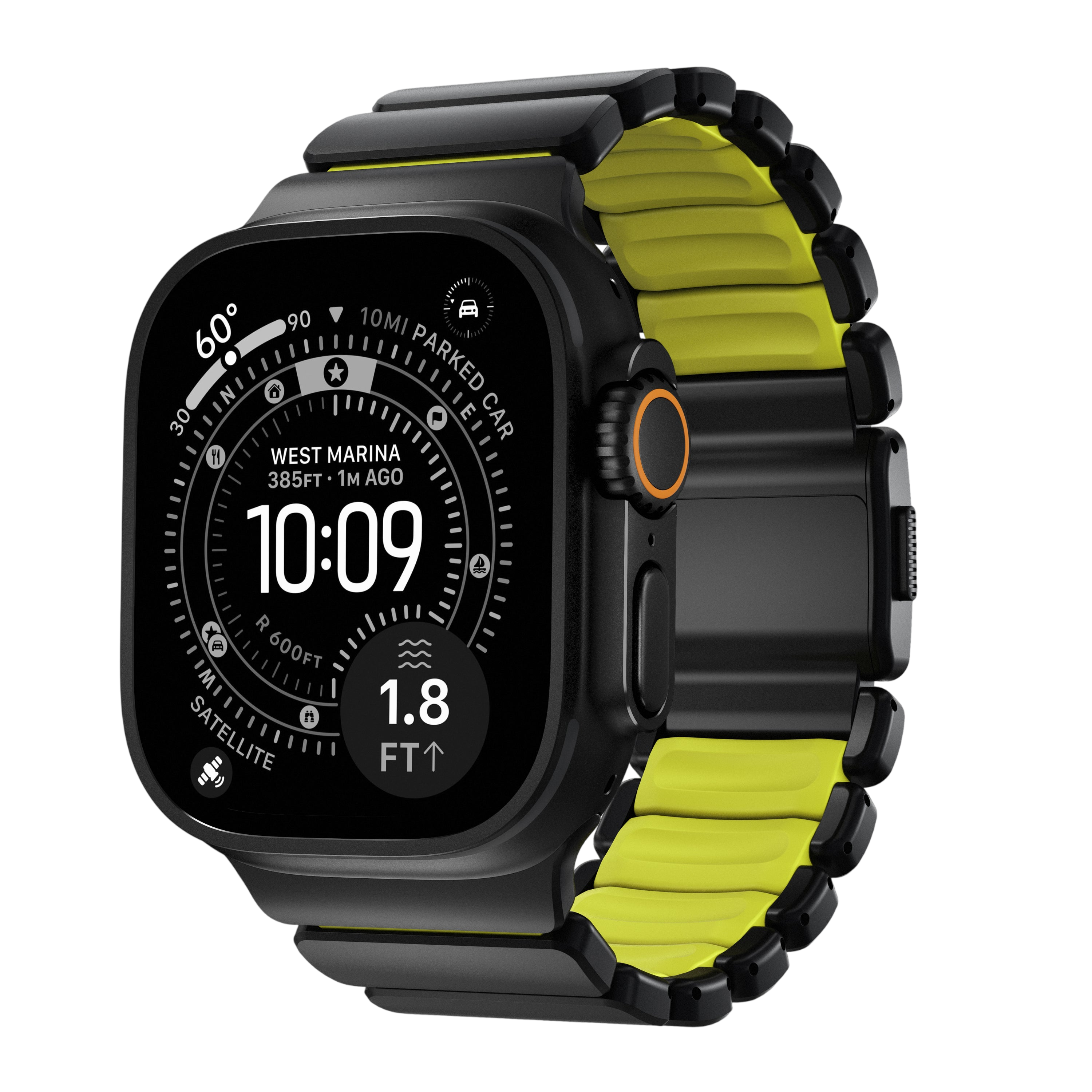 حزام نوماد ستراتوس لساعات آبل ووتش ألترا 3 / 2 / 1 - 49 مم