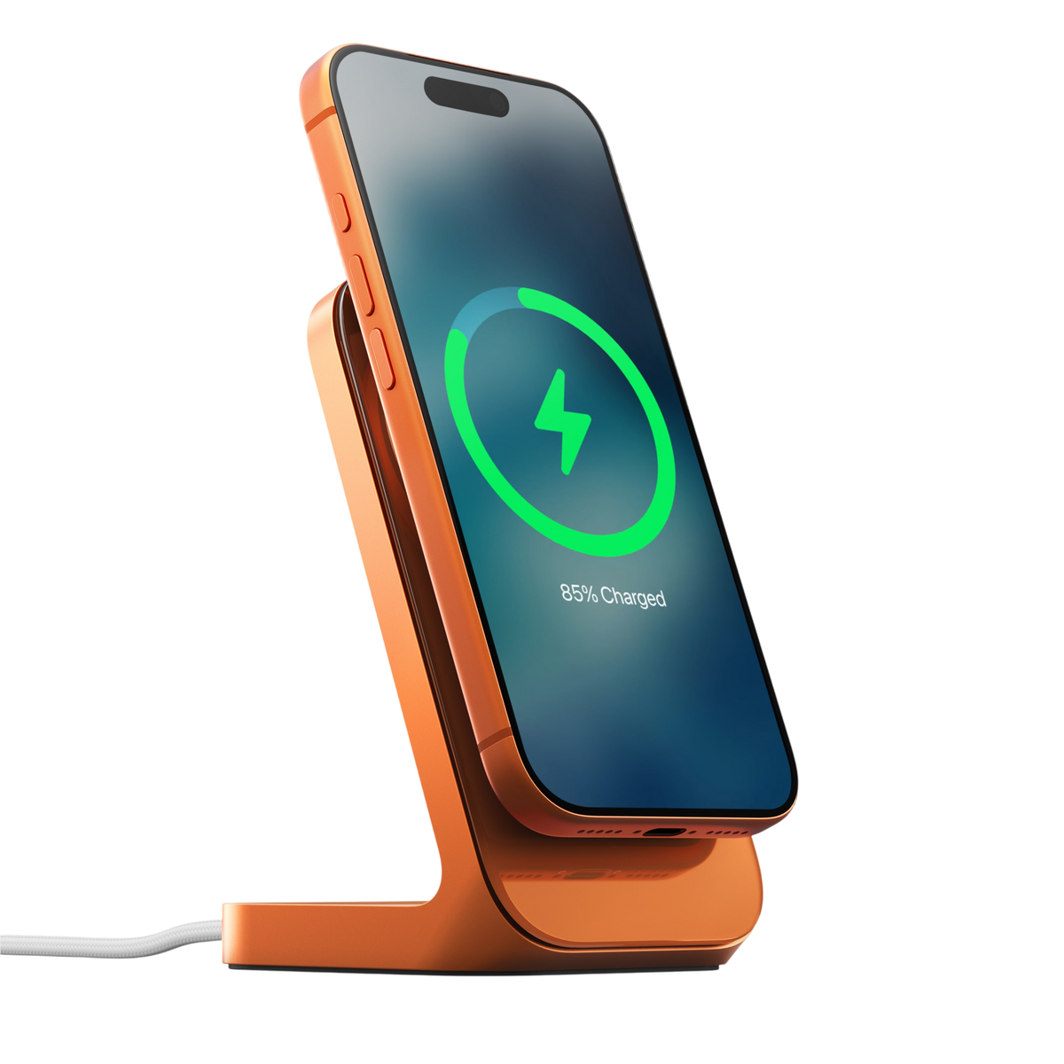 Nomad Stand One (4th Gen) Qi2.2 - Stellar Orange