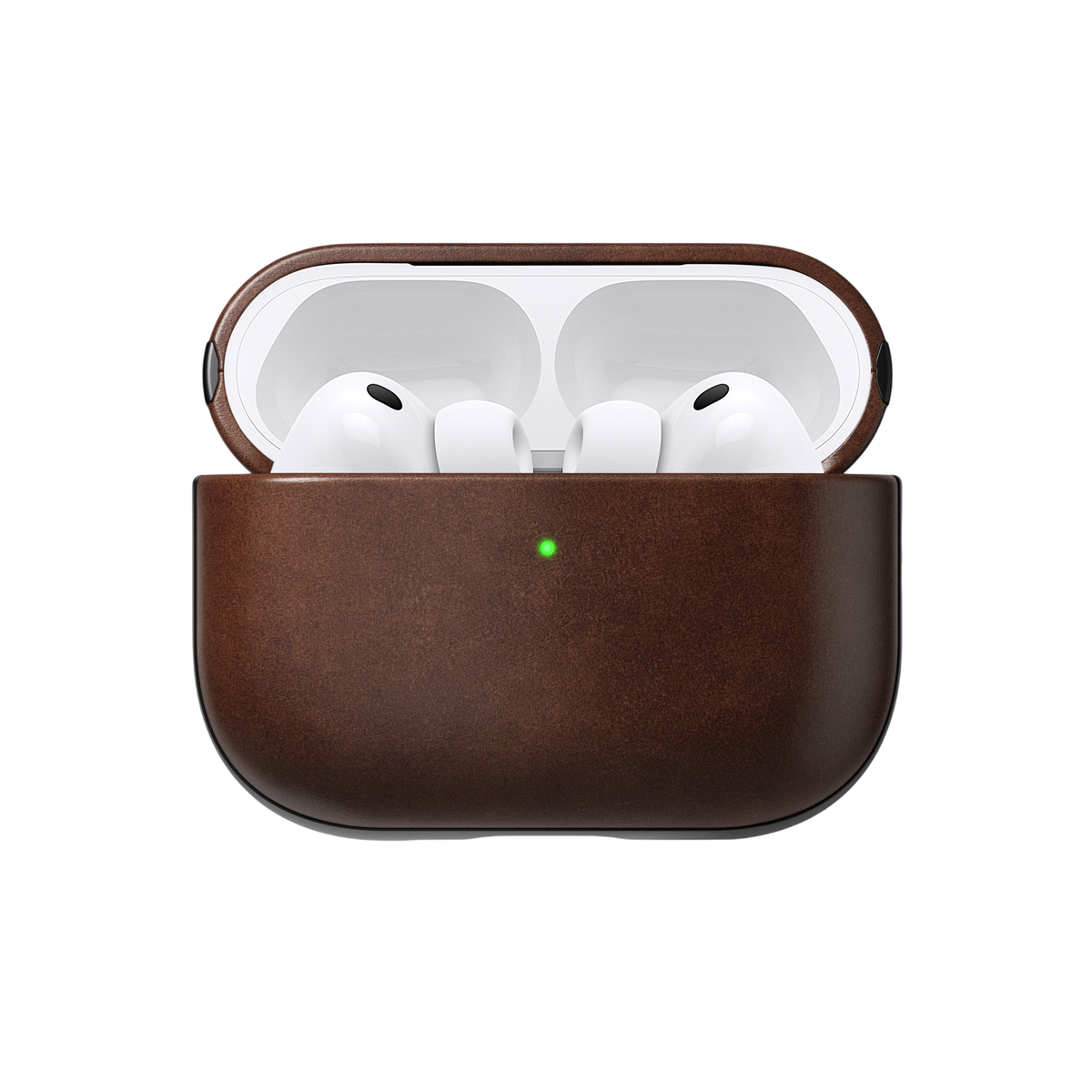 Nomad Modern Leather Case for AirPods Pro 3 - Rustic Brown