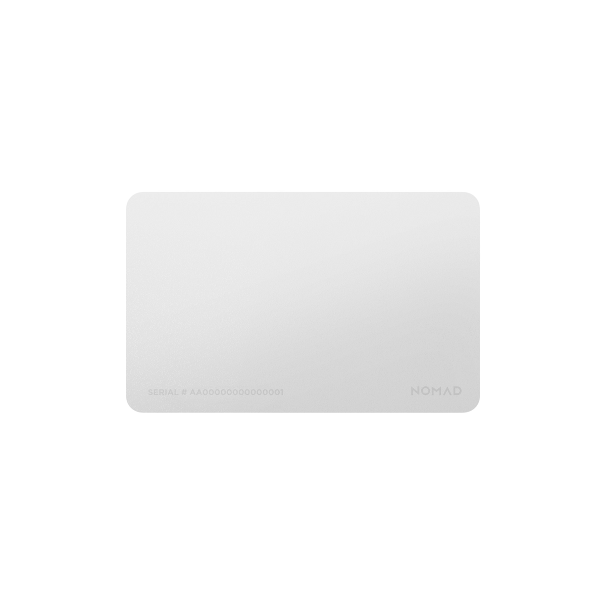 Nomad Tracking Card Air (V2) - Find My - White