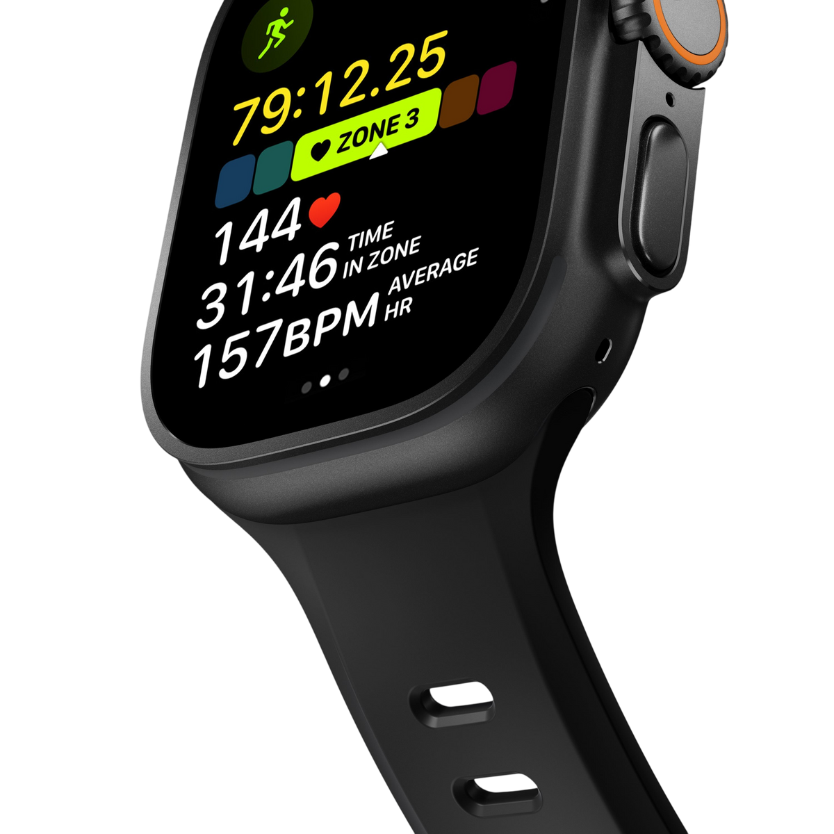 Nomad Tempo Band for Apple Watch 49mm - Black