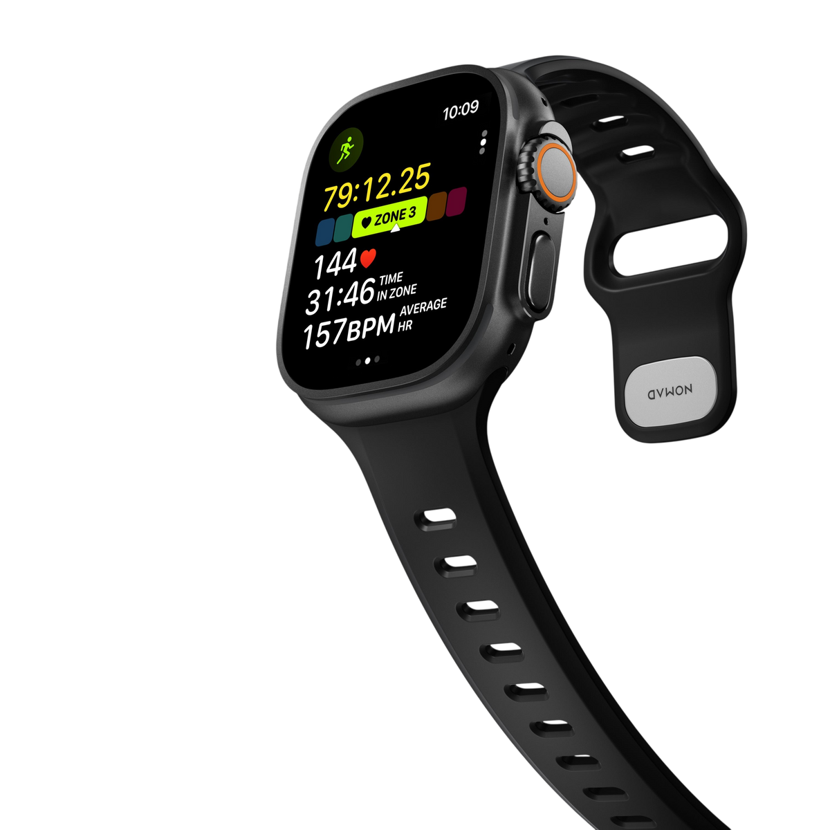 Nomad Tempo Band for Apple Watch 49mm - Black