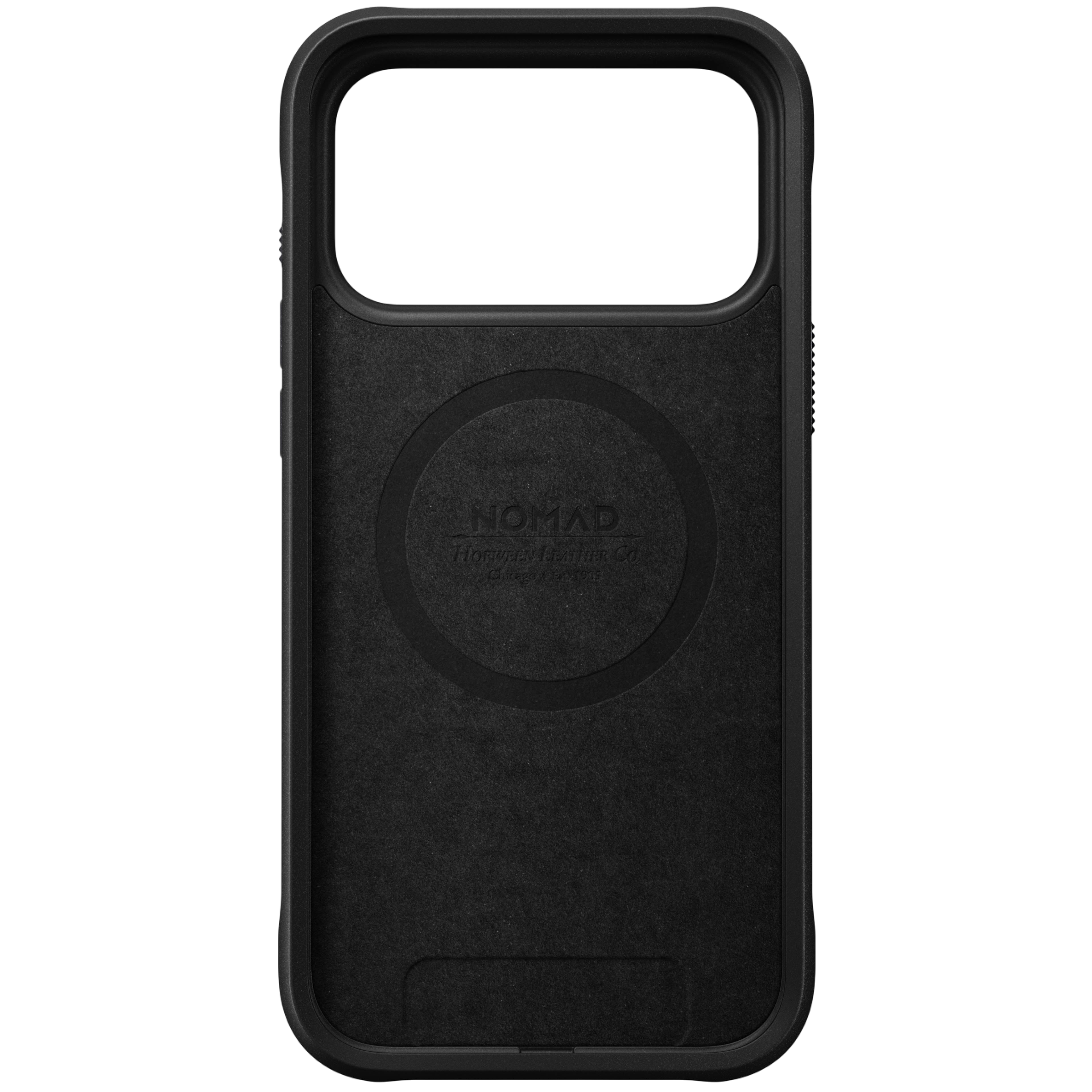 Nomad Rugged Leather Case for iPhone 17 Pro Max Horween) - Black