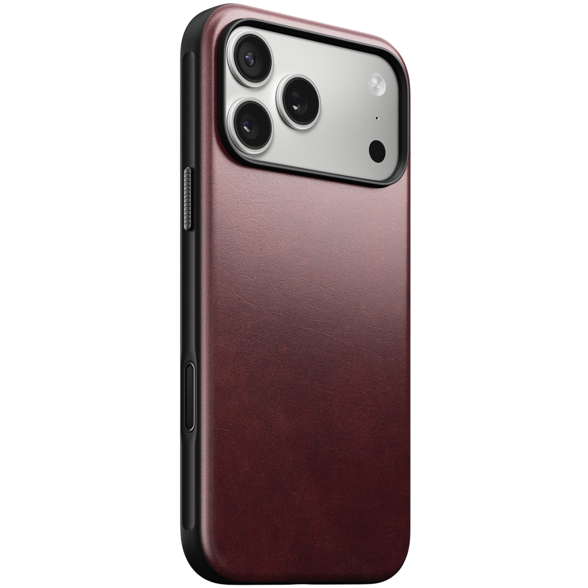 Nomad Modern Leather Case for iPhone 17 Pro Max (Horween Leather) - Burgundy