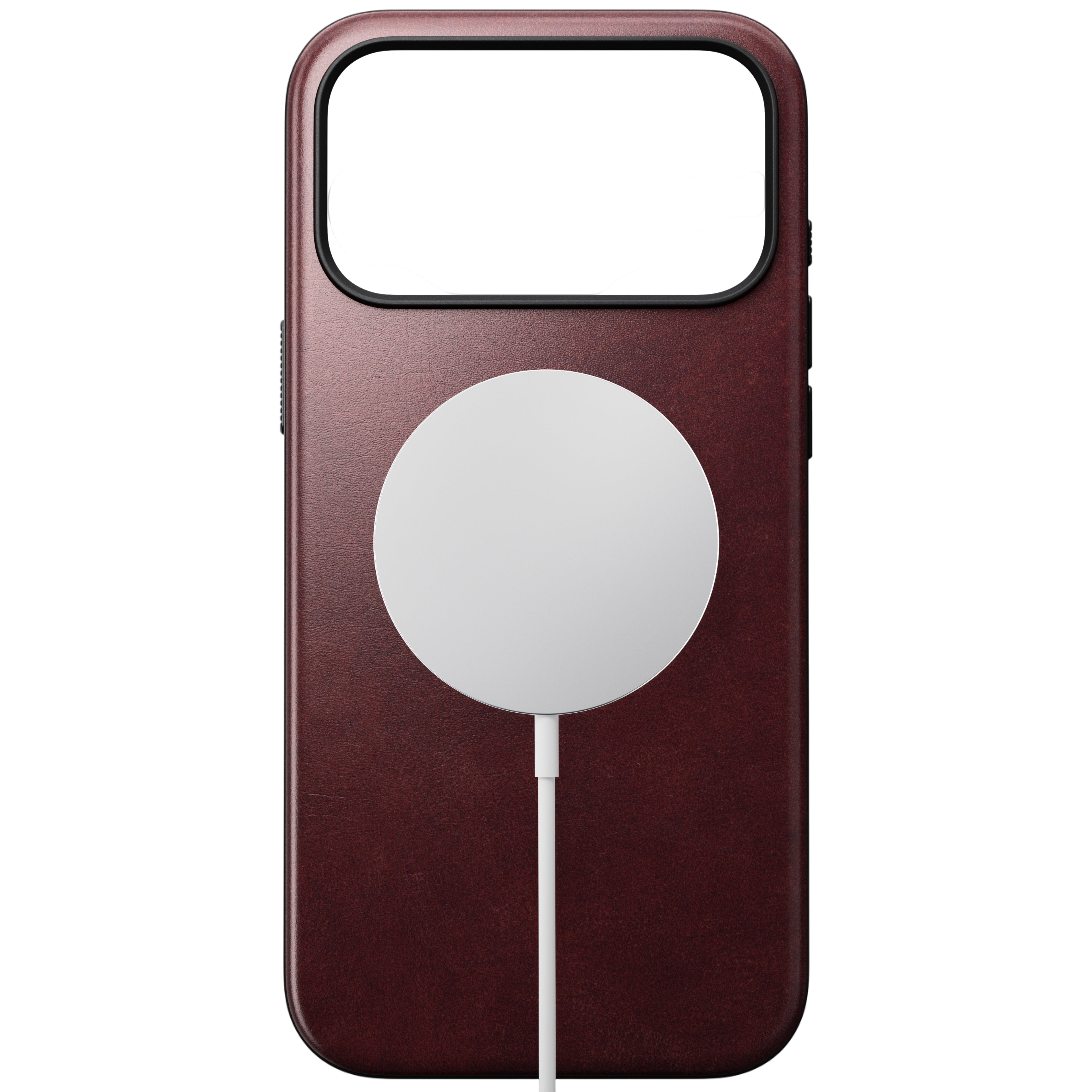 غلاف جلد حديث من نوماد لهاتف آيفون 17 برو (جلد هوروين)