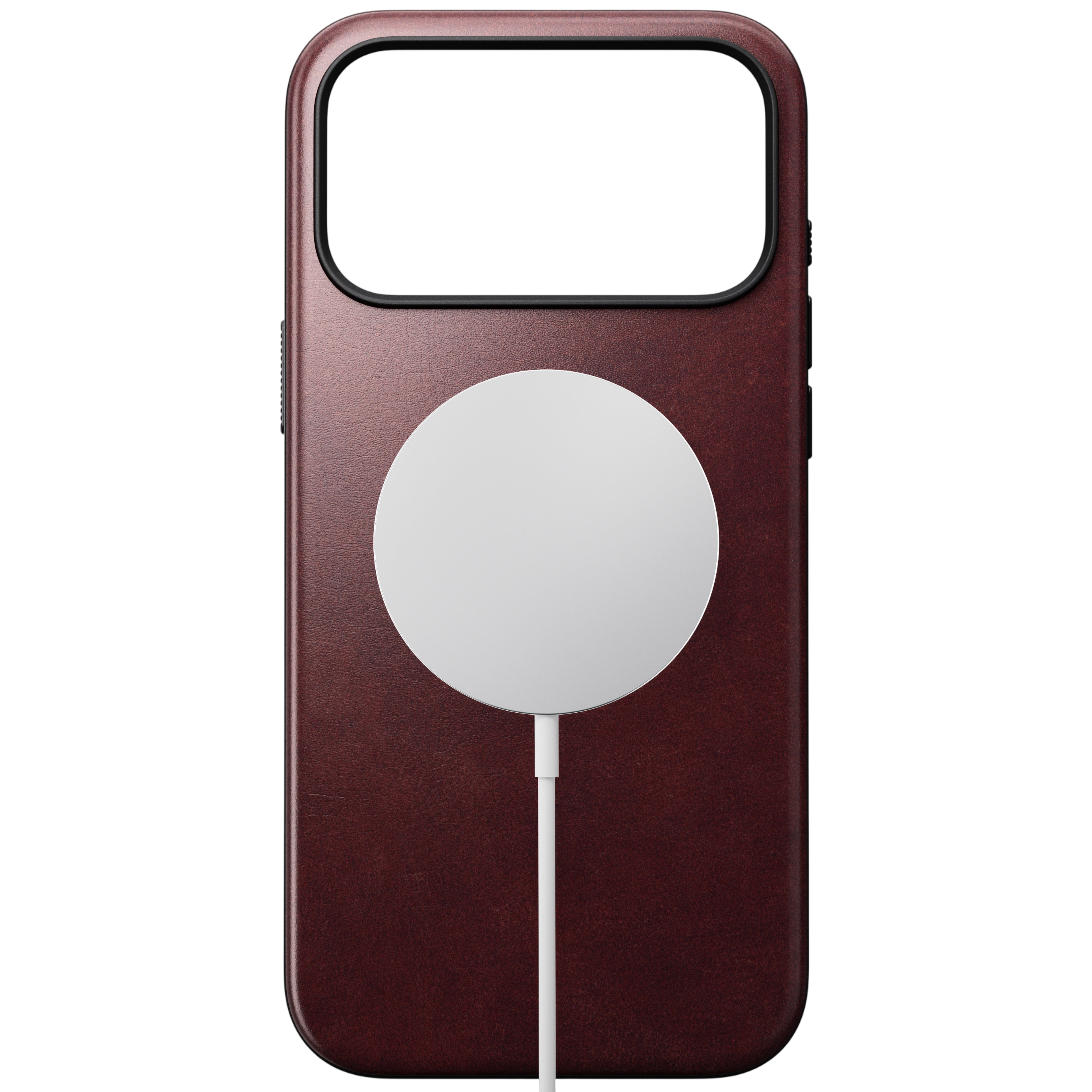 غلاف نوماد الحديث من الجلد لهاتف آيفون 17 برو ماكس (جلد هوروين)