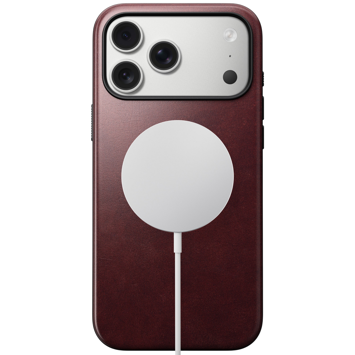 Nomad Modern Leather Case for iPhone 17 Pro Max (Horween Leather) - Burgundy
