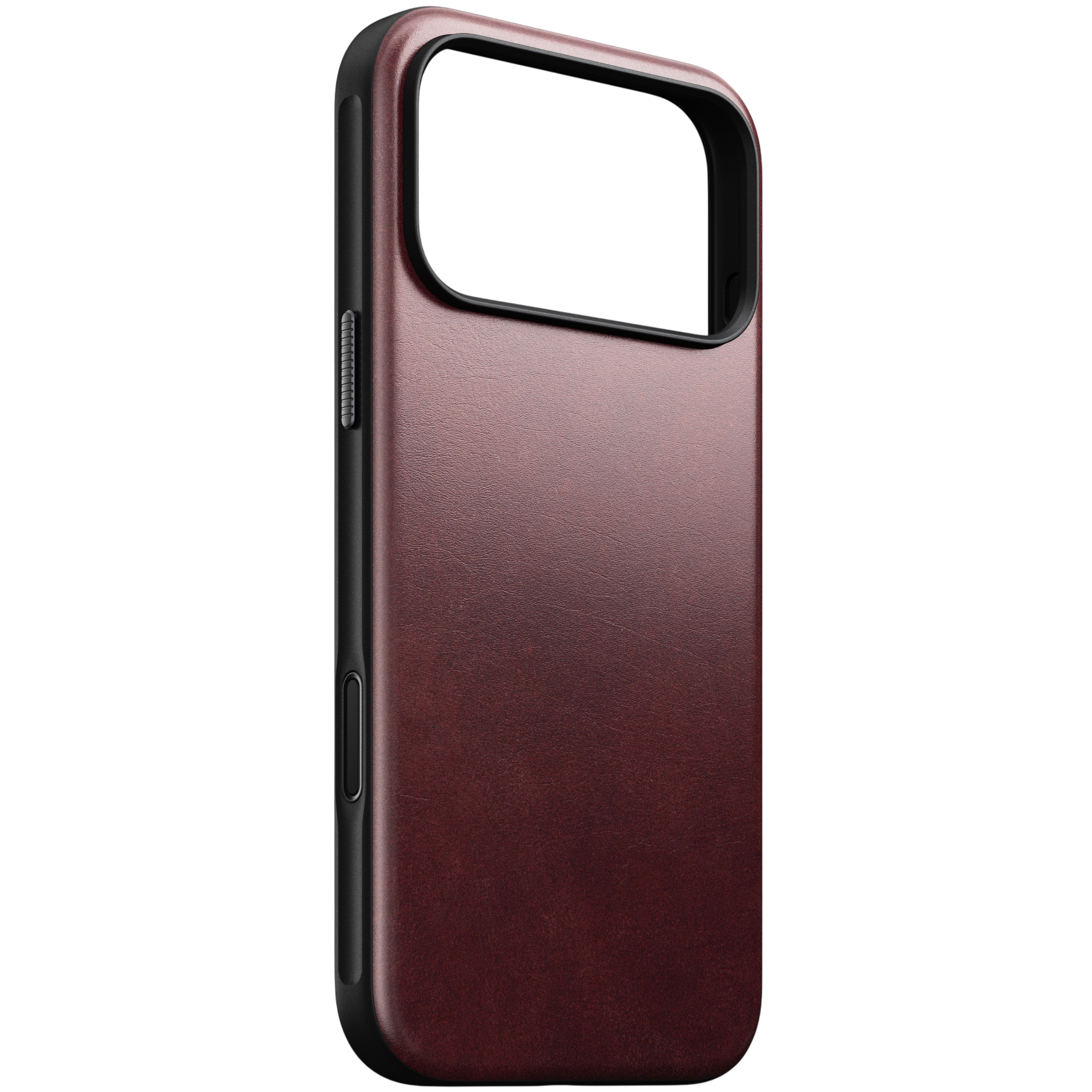 غلاف نوماد الحديث من الجلد لهاتف آيفون 17 برو ماكس (جلد هوروين)