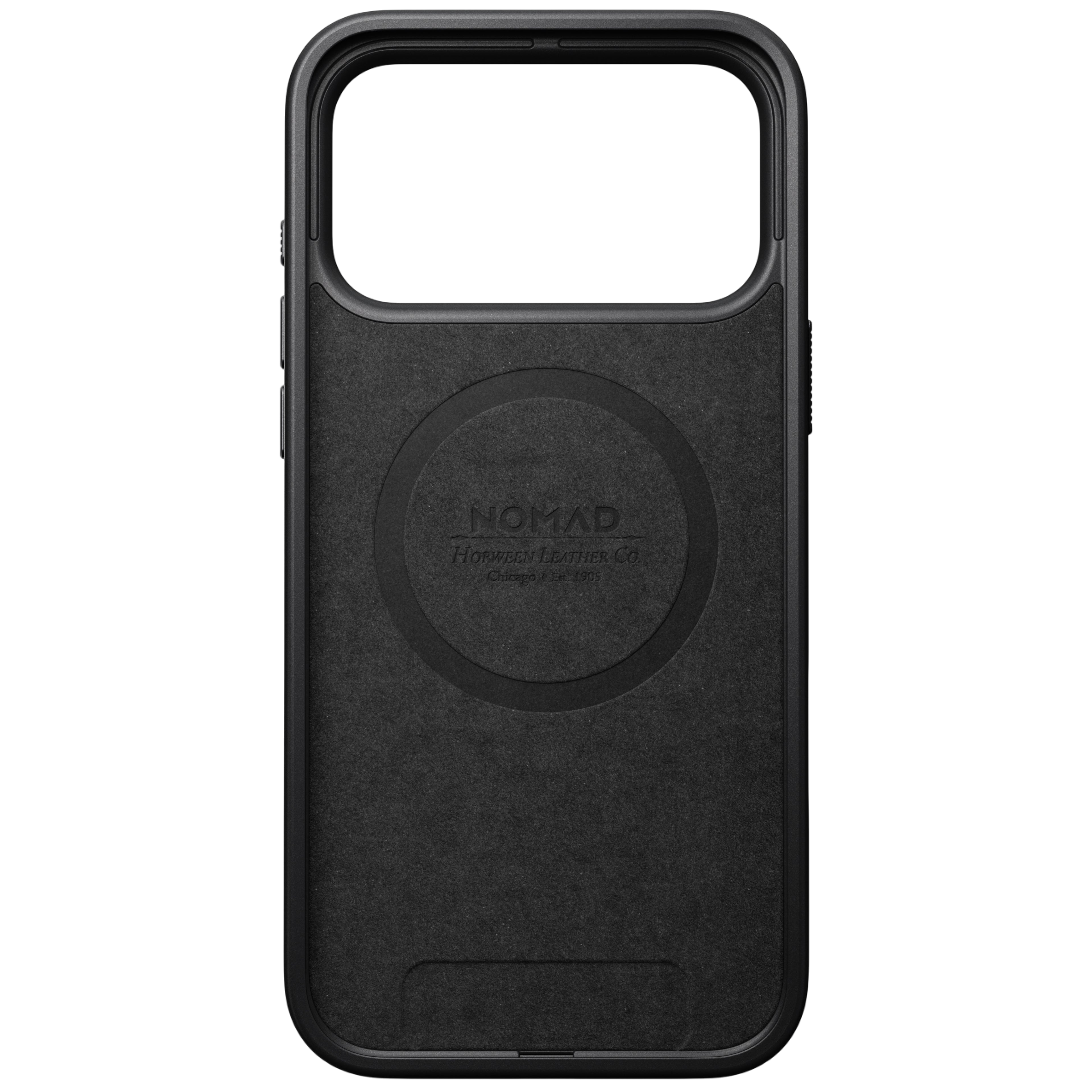 غلاف جلد حديث من نوماد لهاتف آيفون 17 برو (جلد هوروين)